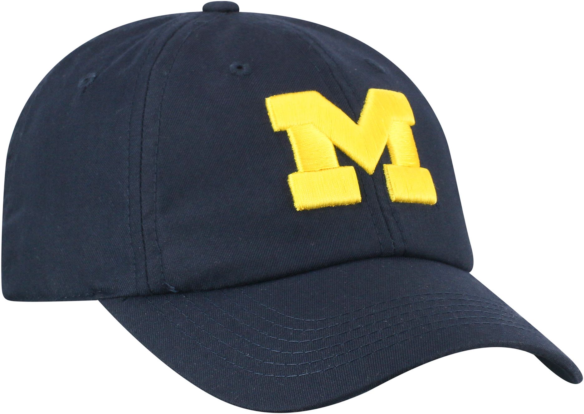 Top of the World Men's Michigan Wolverines Blue Staple Adjustable Hat product image