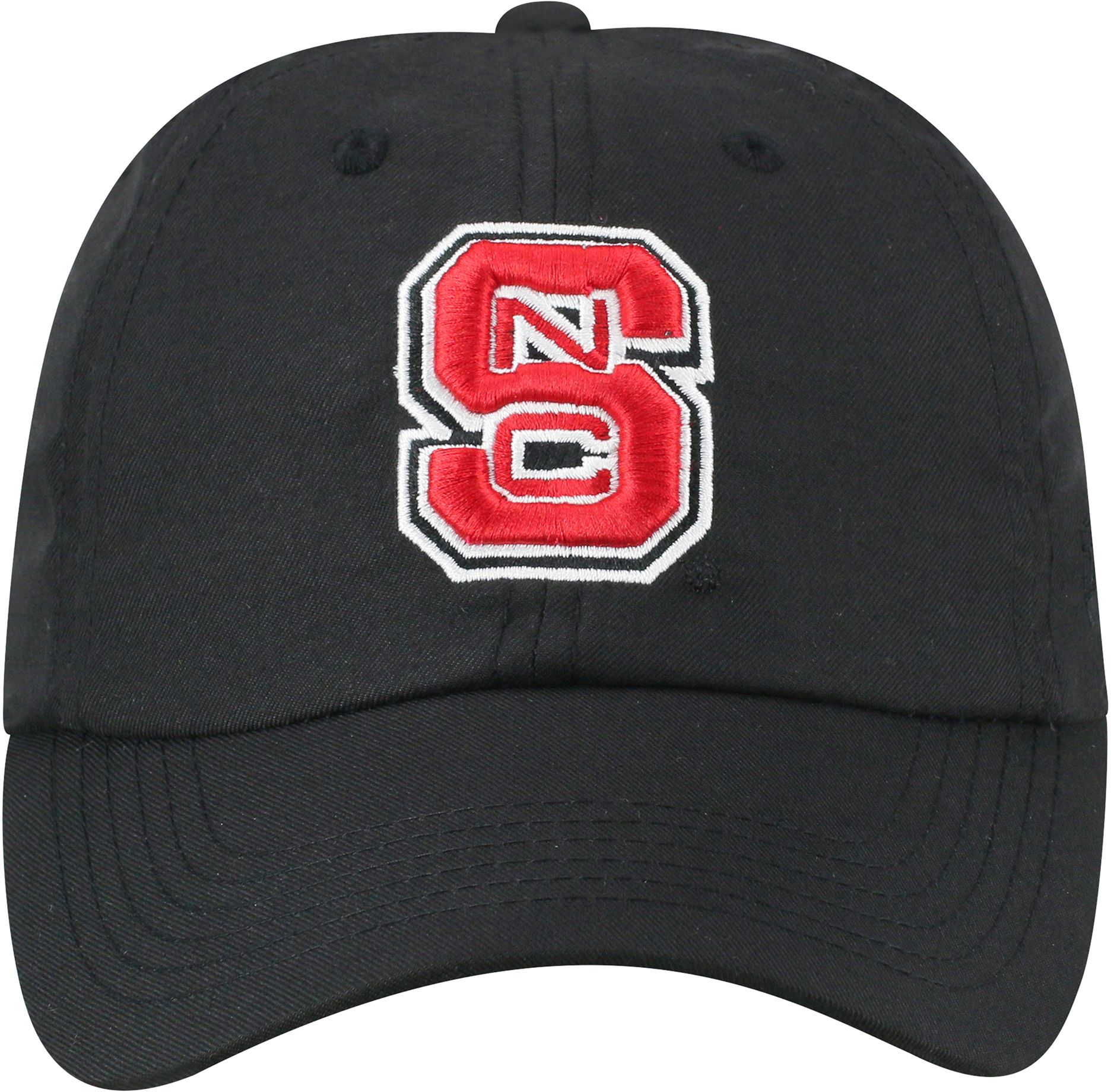 Top of the World Men's NC State Wolfpack Staple Adjustable Black Hat product image