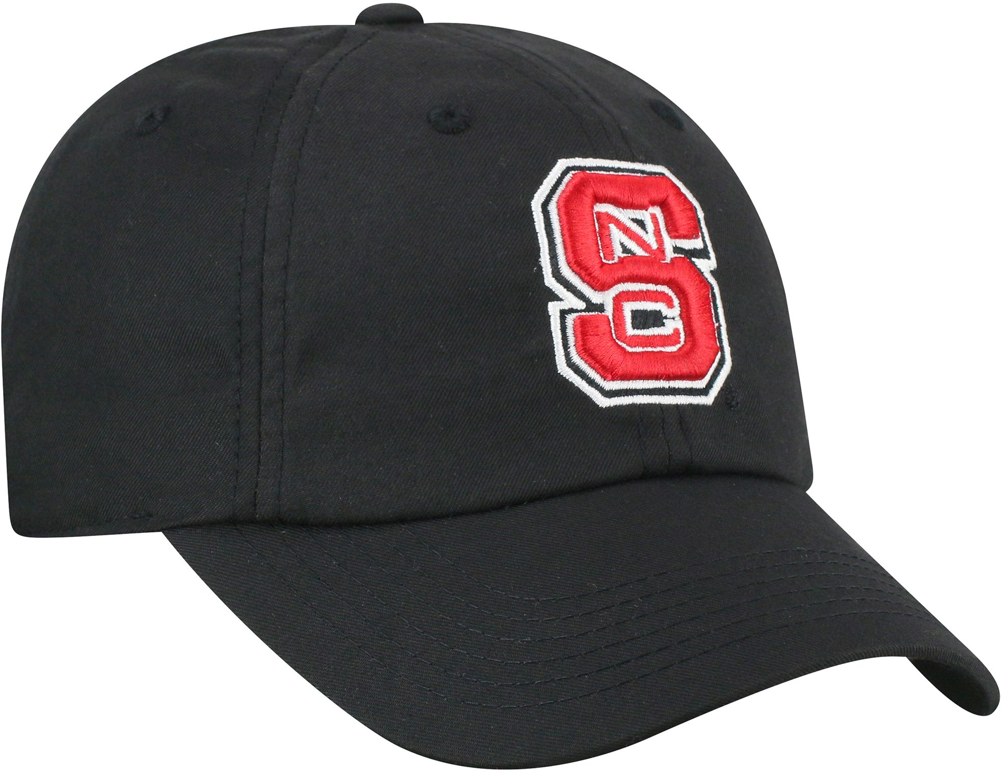 Top of the World Men's NC State Wolfpack Staple Adjustable Black Hat product image