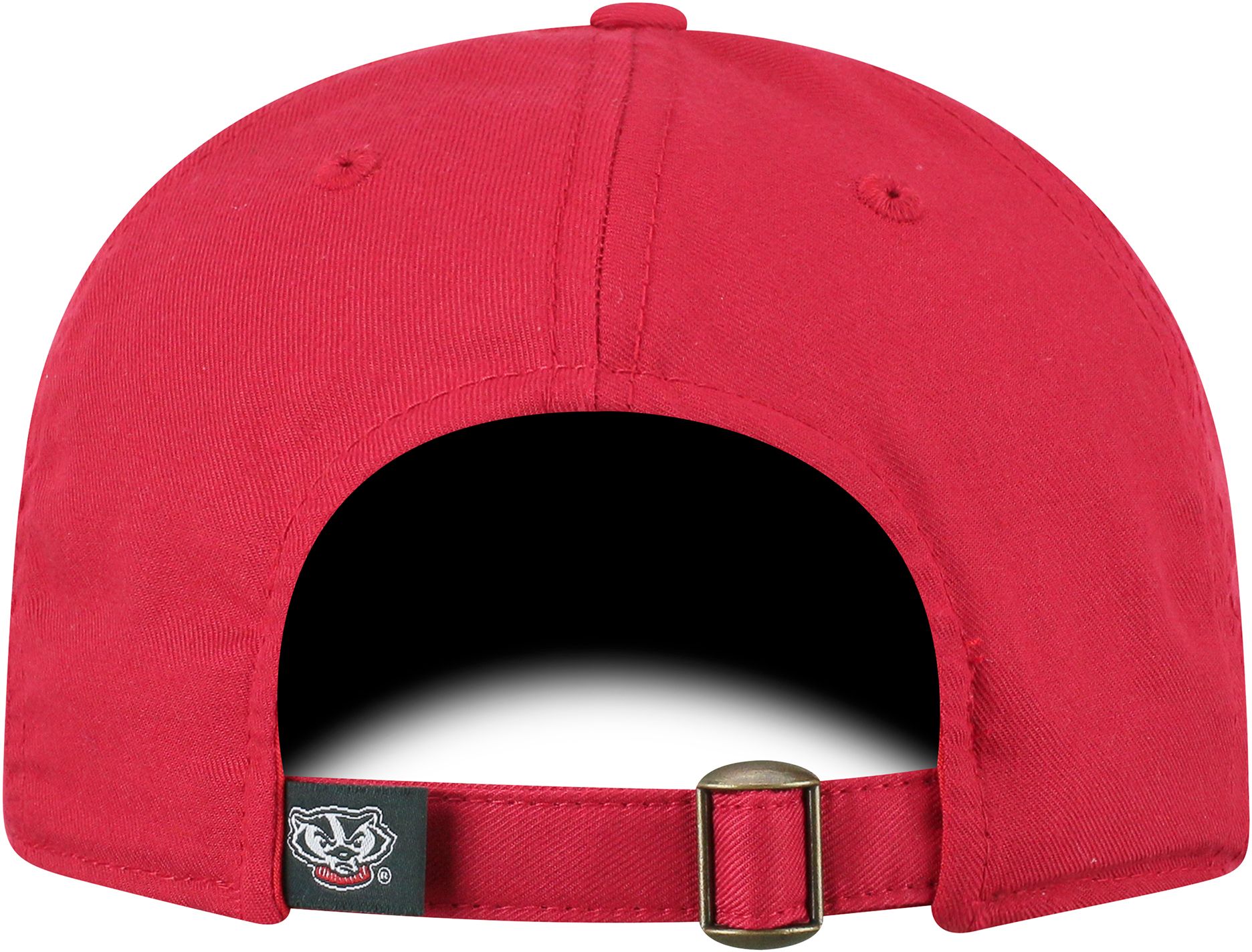 Top of the World Men's Wisconsin Badgers Red Staple Adjustable Hat product image