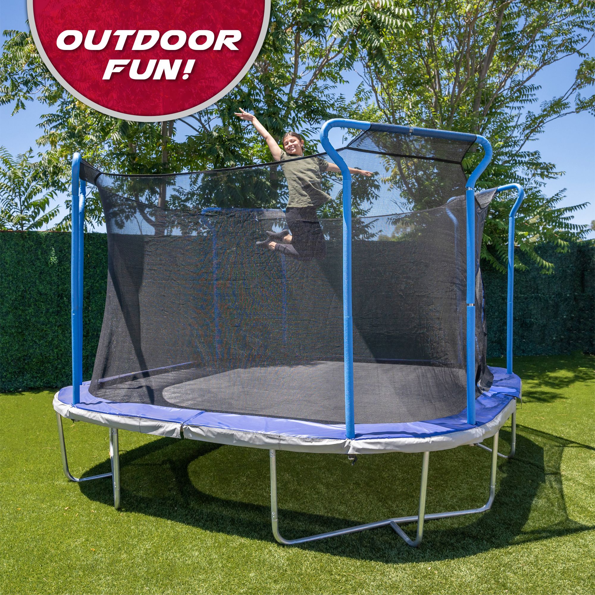 TruJump 12 Foot Square Trampoline product image