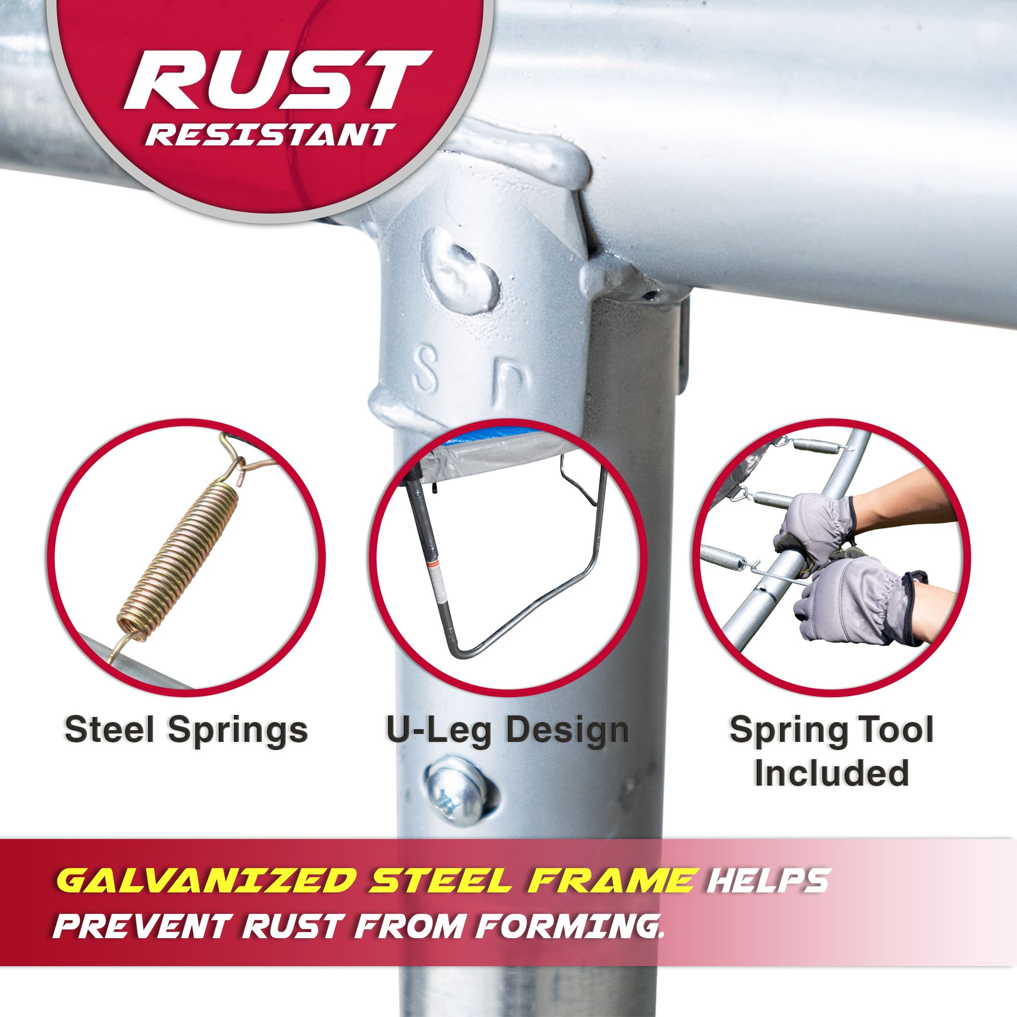 Tru-Jump 14 Foot Trampoline with AirDunk Basketball System product image