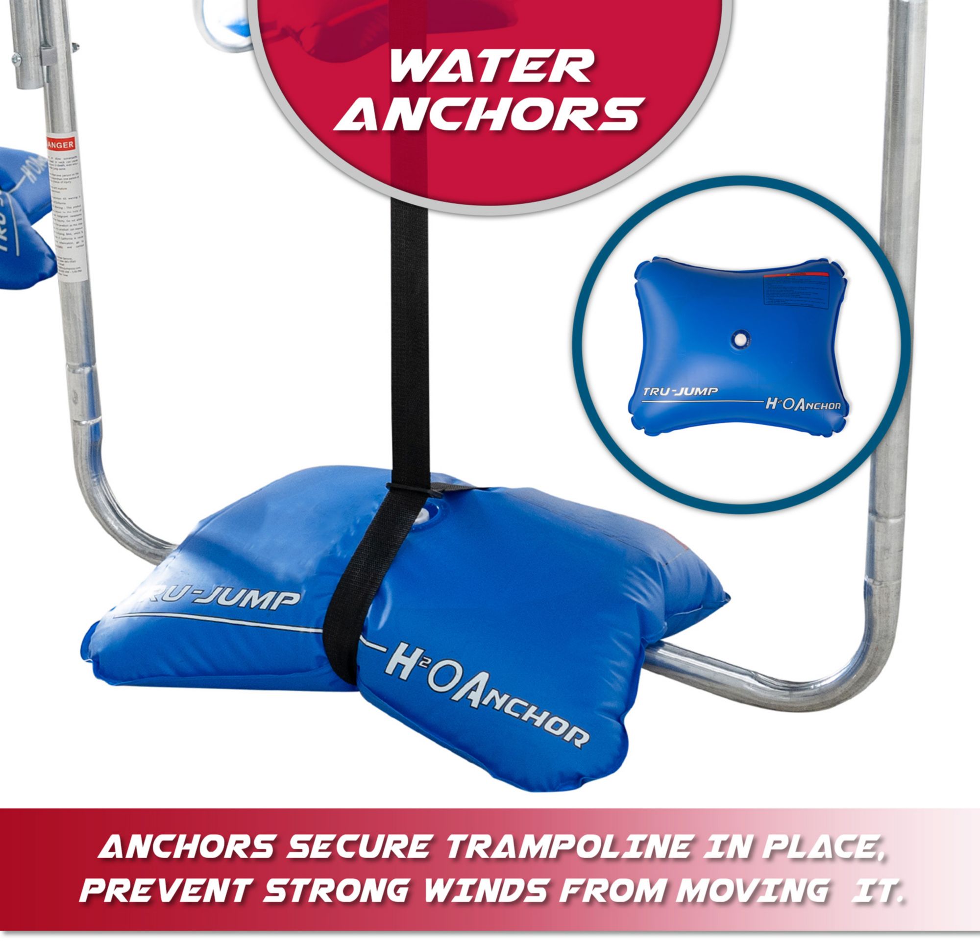 Tru-Jump 14 Foot Trampoline with AirDunk Basketball System product image