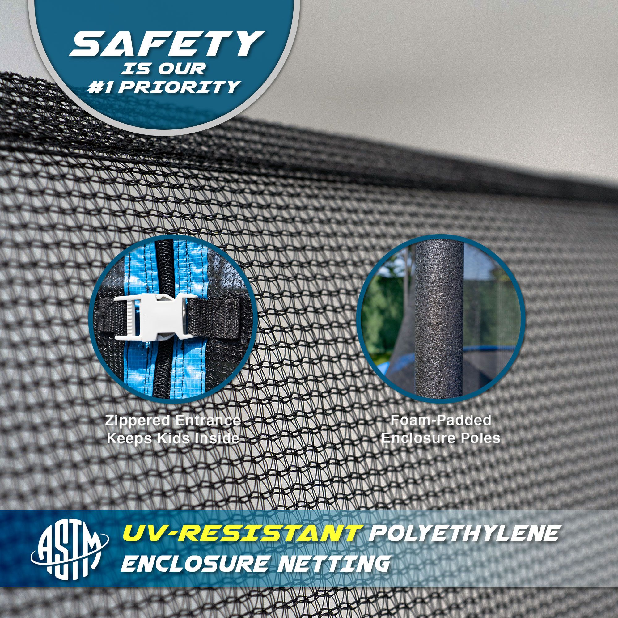 Tru-Jump 14 Foot Trampoline with Net product image