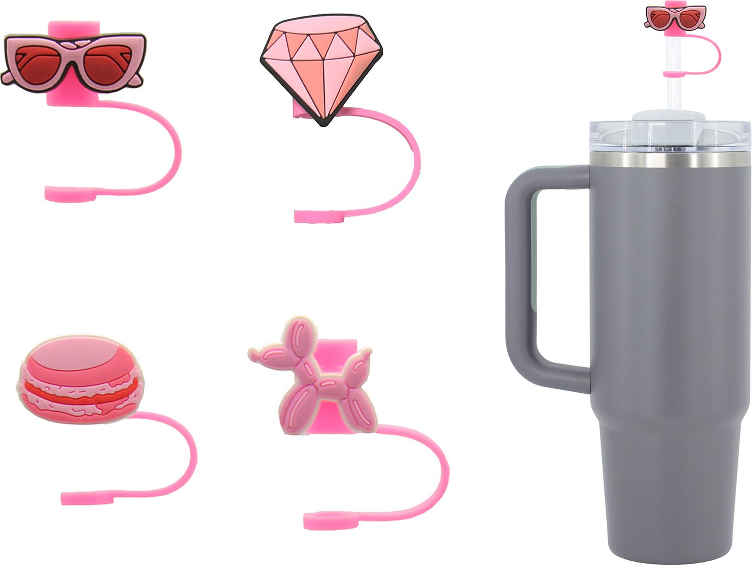 Water Bottle Straw Topper Pack product image