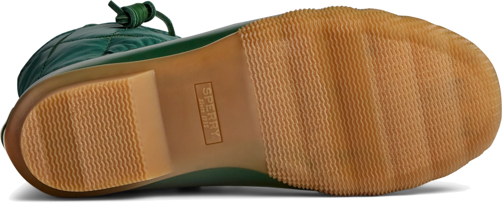 saltwater quilted waterproof matte lace up duck boots