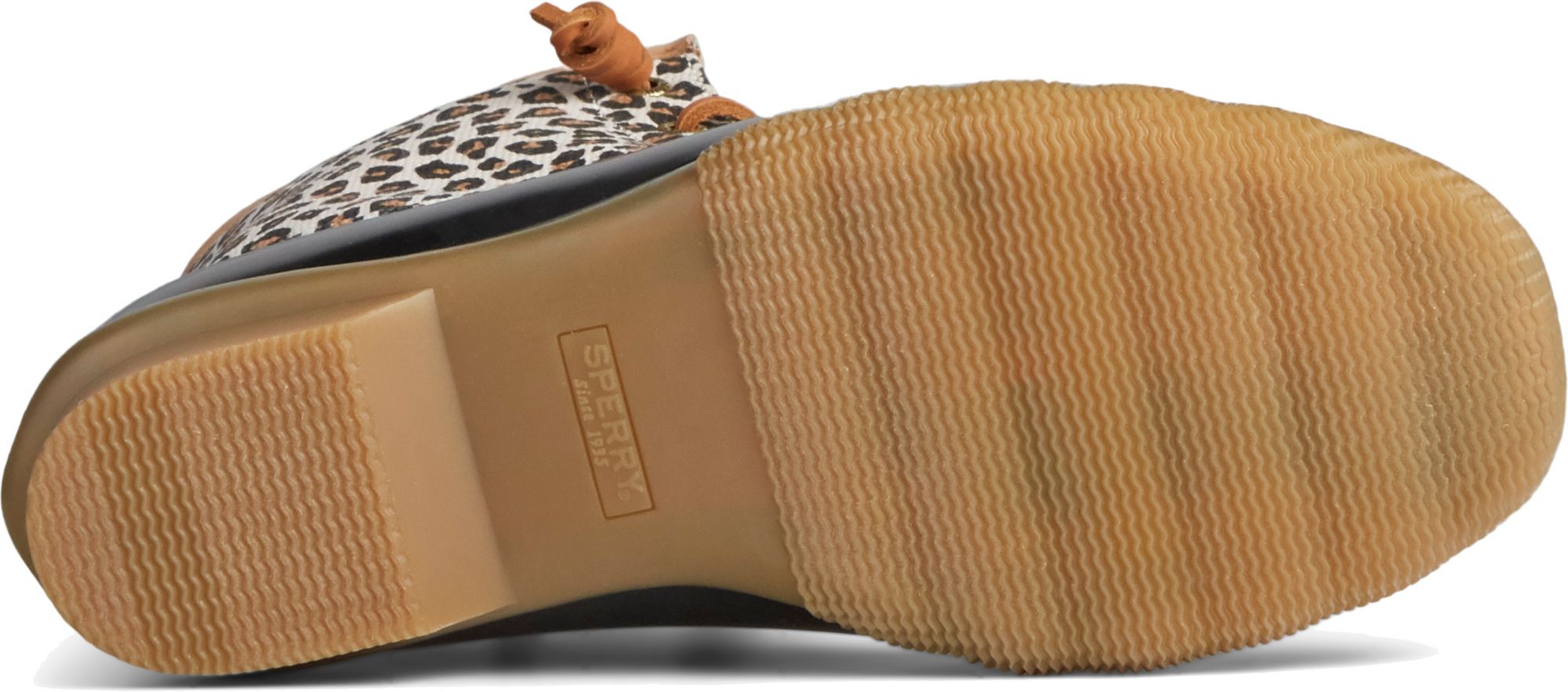 animal print duck boots