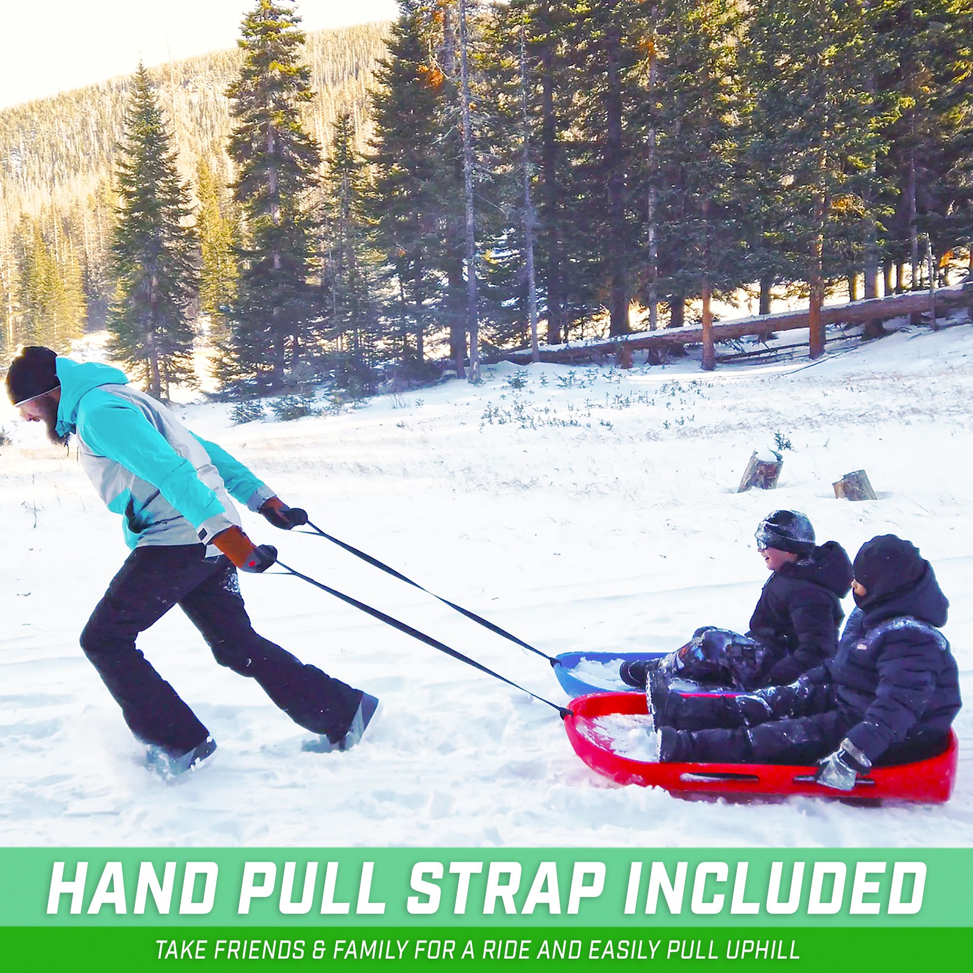 GoSports 48" 2-Person Premium Snow Sled product image