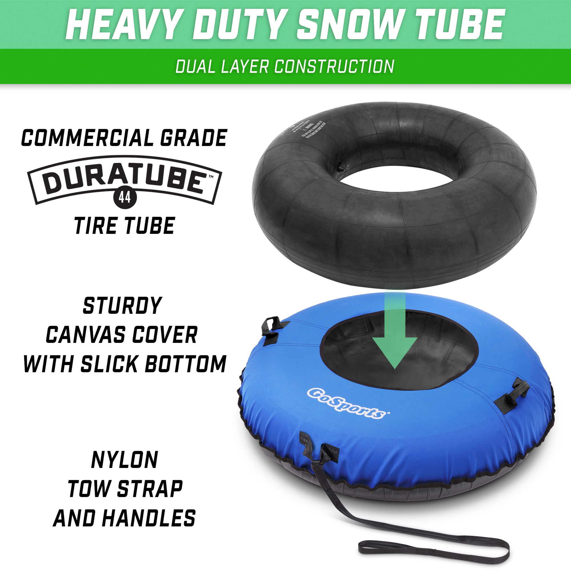 GoSports 44" Heavy Duty Snow Tube