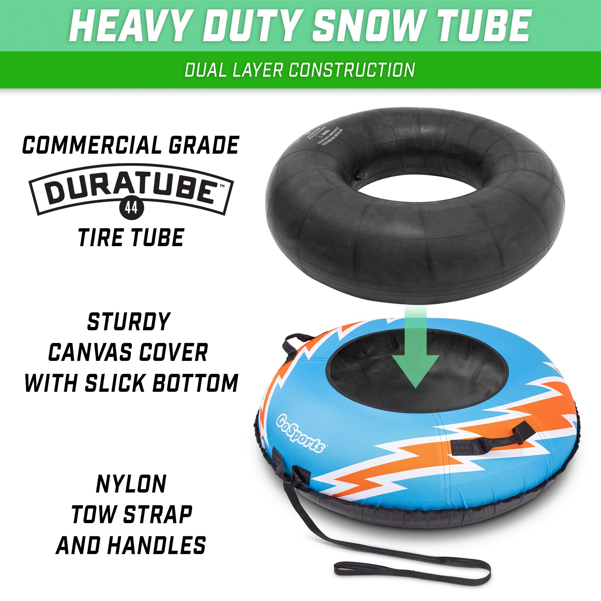 GoSports 44" Heavy Duty Snow Tube product image