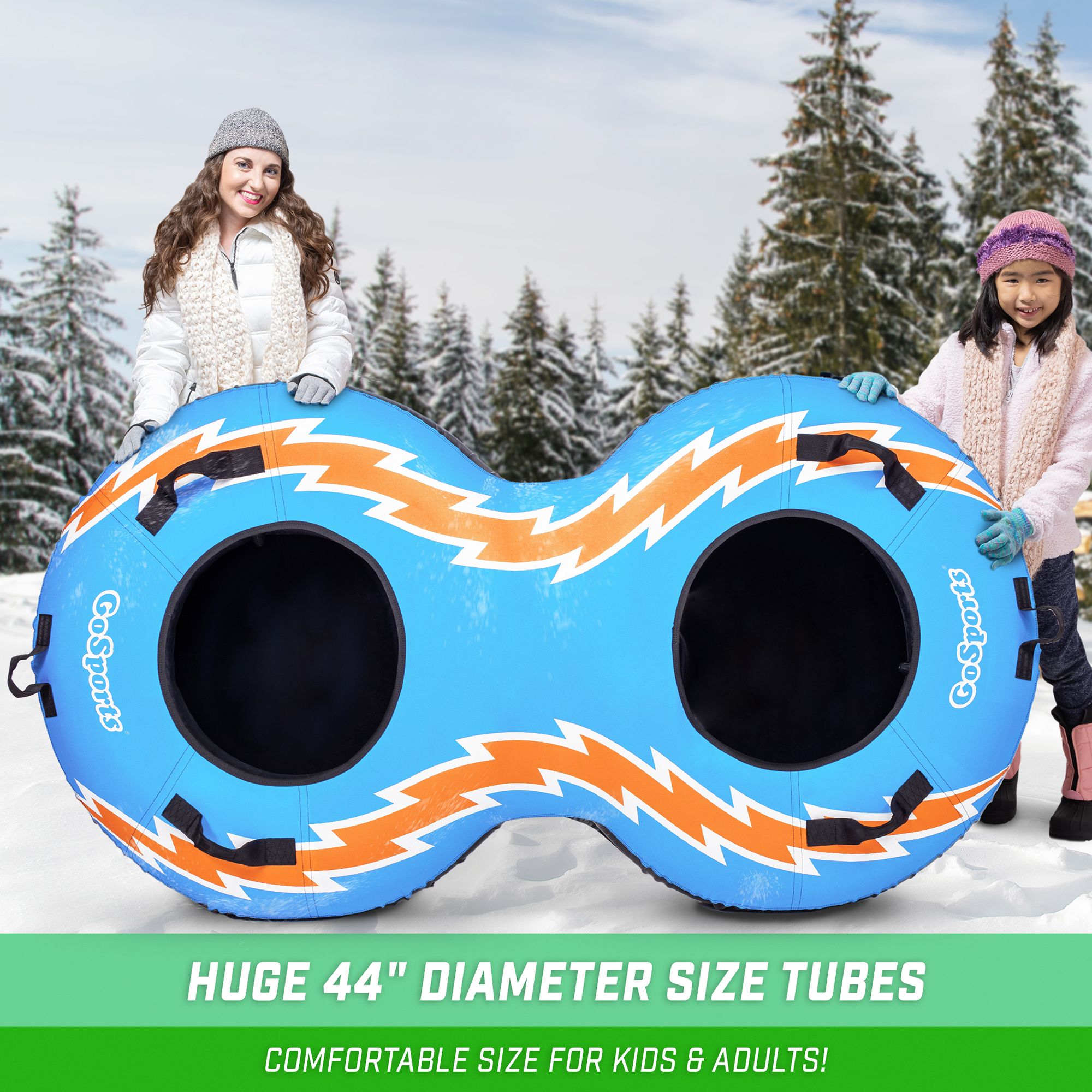 GoSports 2-Person Heavy Duty Snow Tube product image