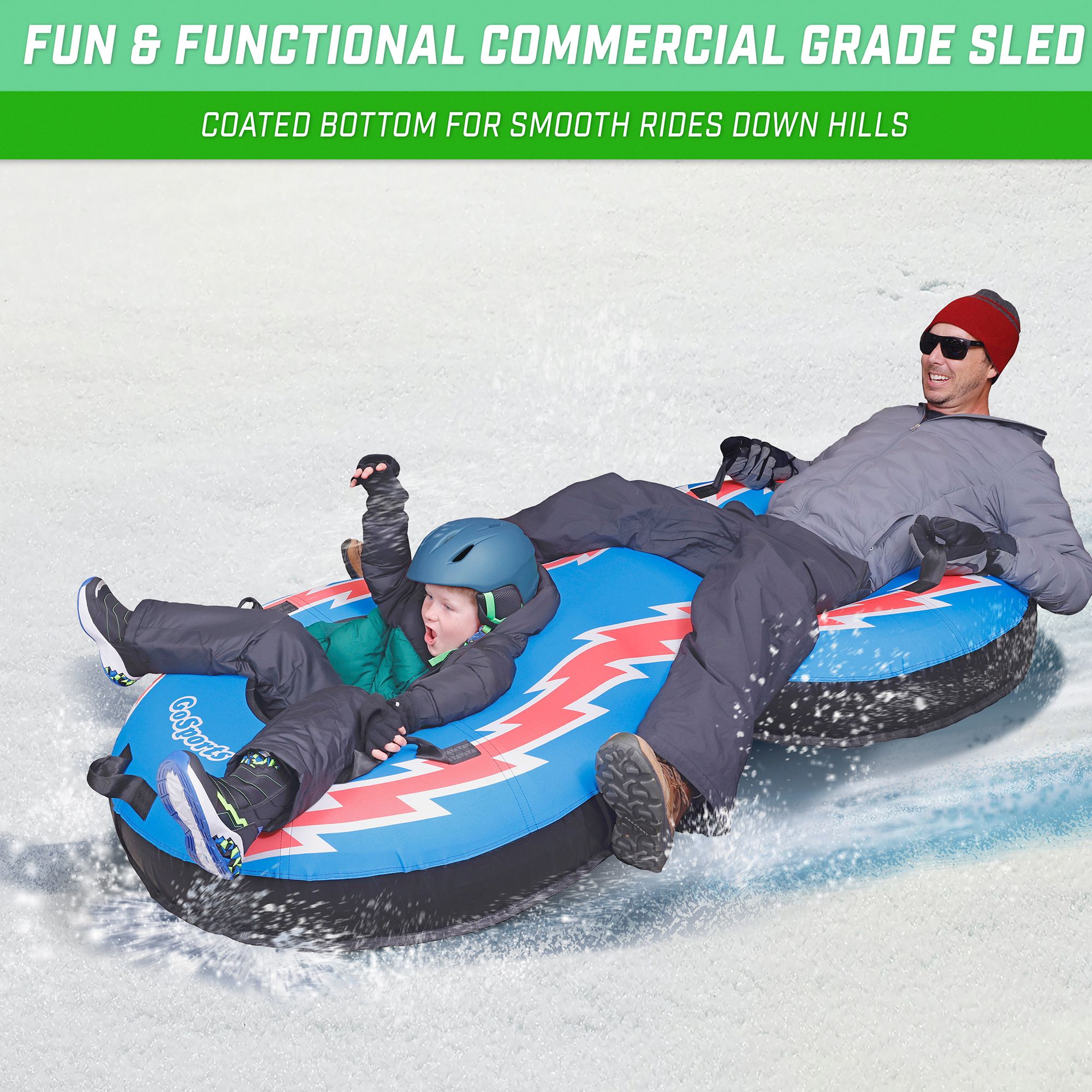 GoSports 2-Person Heavy Duty Snow Tube product image