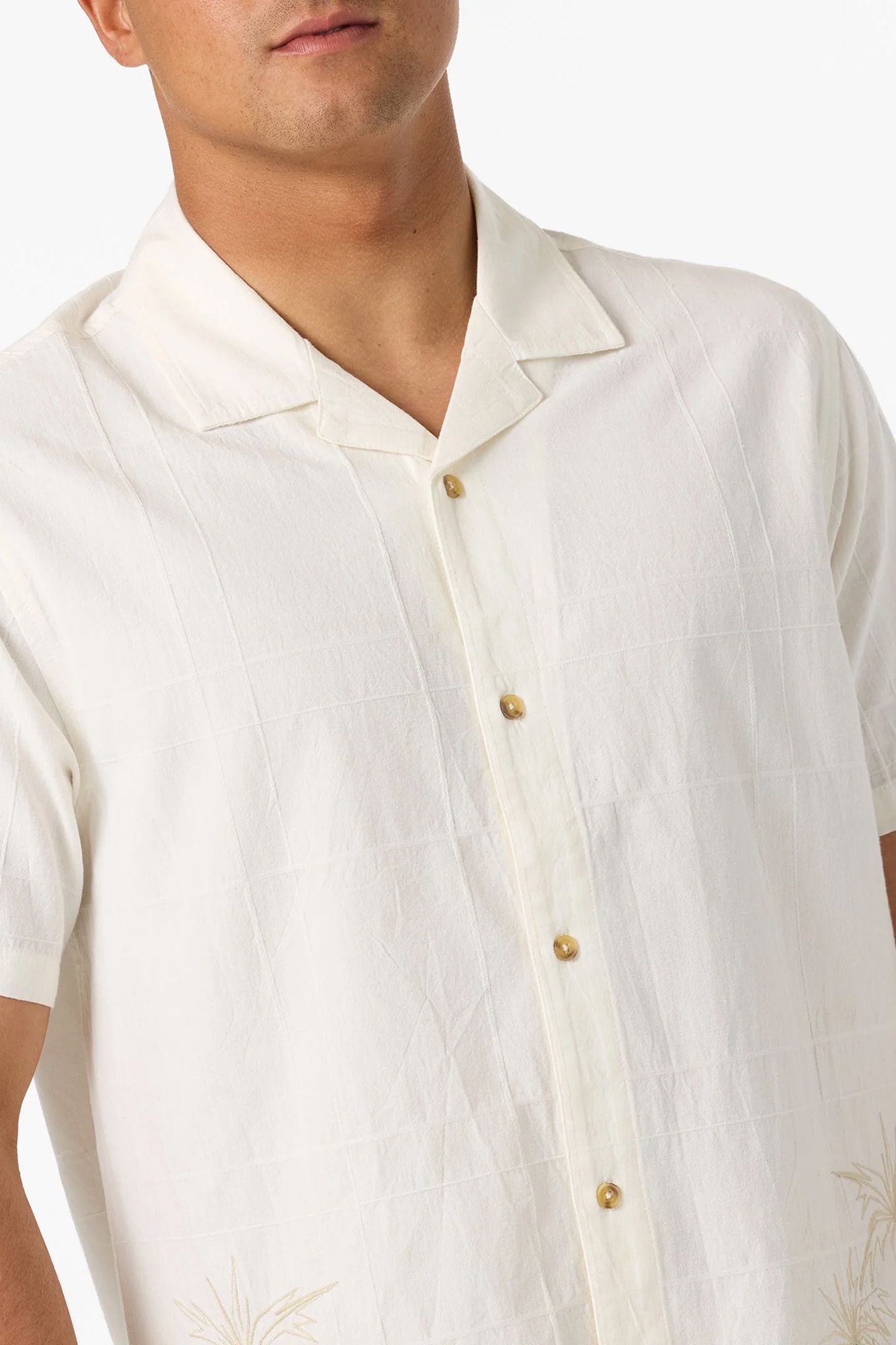 O'Neill Men's O'Riginals Boxy Palma Short Sleeve Woven Camp Shirt product image