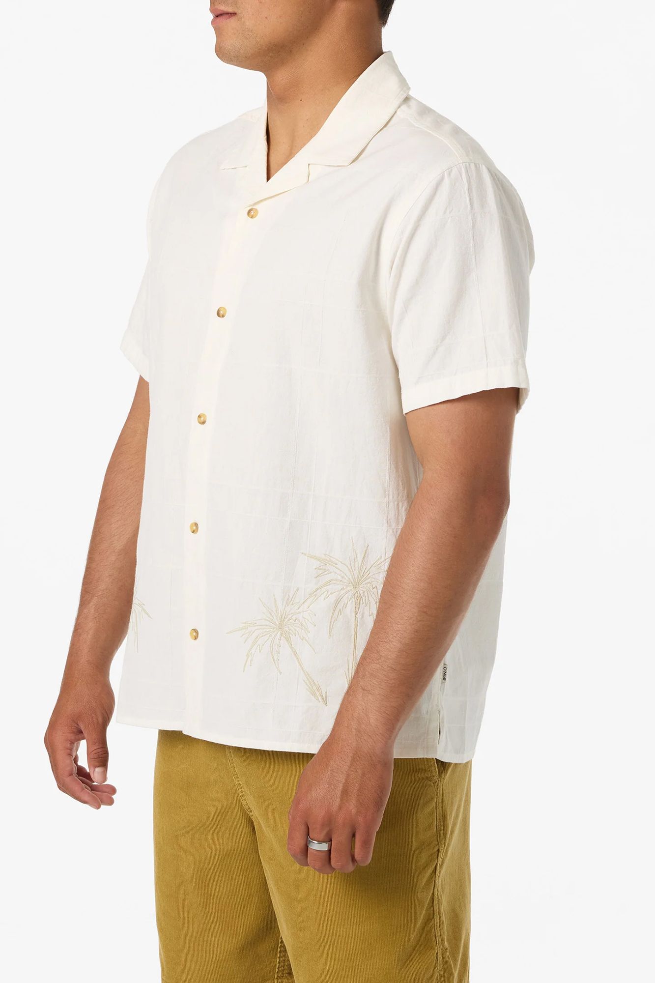 O'Neill Men's O'Riginals Boxy Palma Short Sleeve Woven Camp Shirt product image