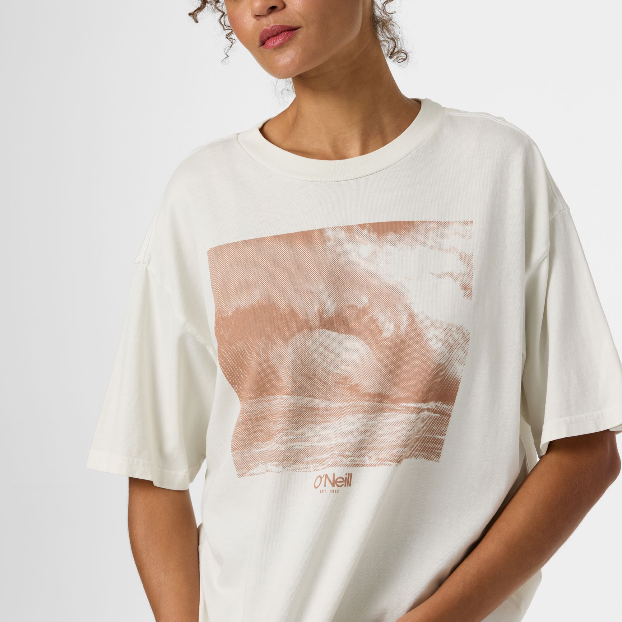 O'Neill Women's O'Riginals Wave Tone Oversized T-Shirt product image
