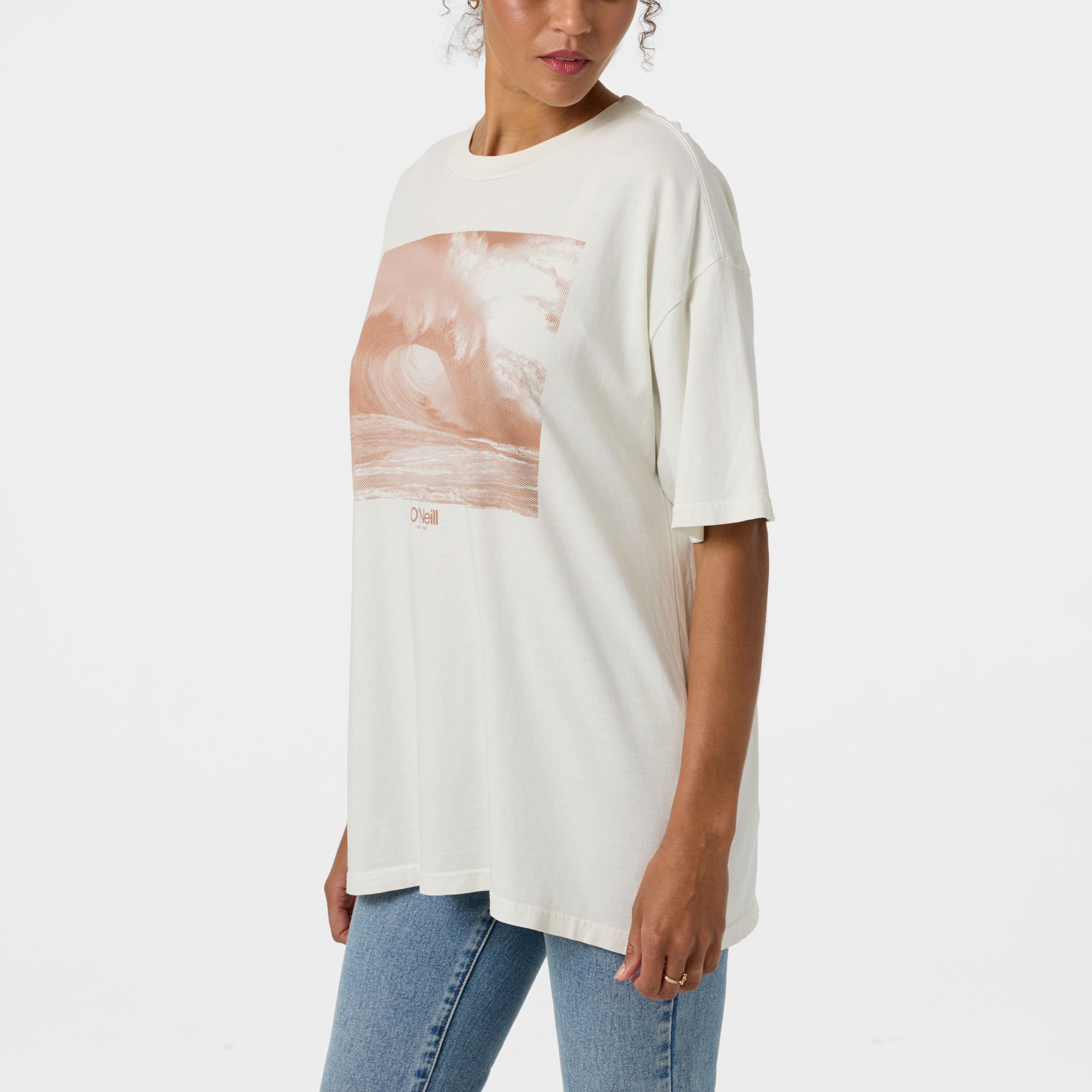 O'Neill Women's O'Riginals Wave Tone Oversized T-Shirt product image