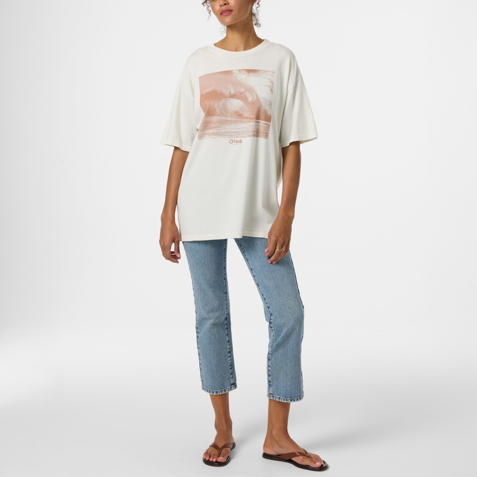 O'Neill Women's O'Riginals Wave Tone Oversized T-Shirt product image
