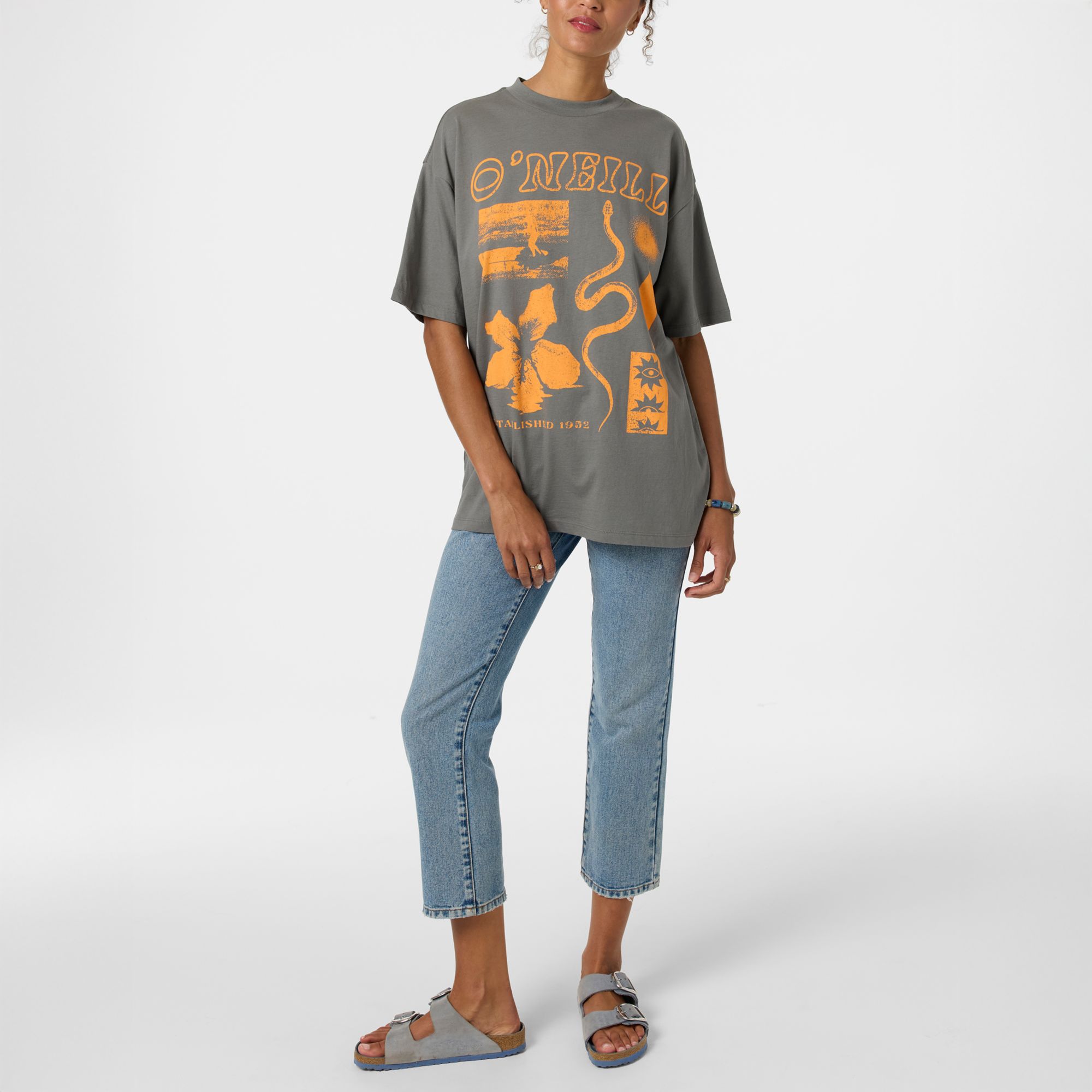 O'Neill Women's Tropic Meltdown Oversized T-Shirt product image