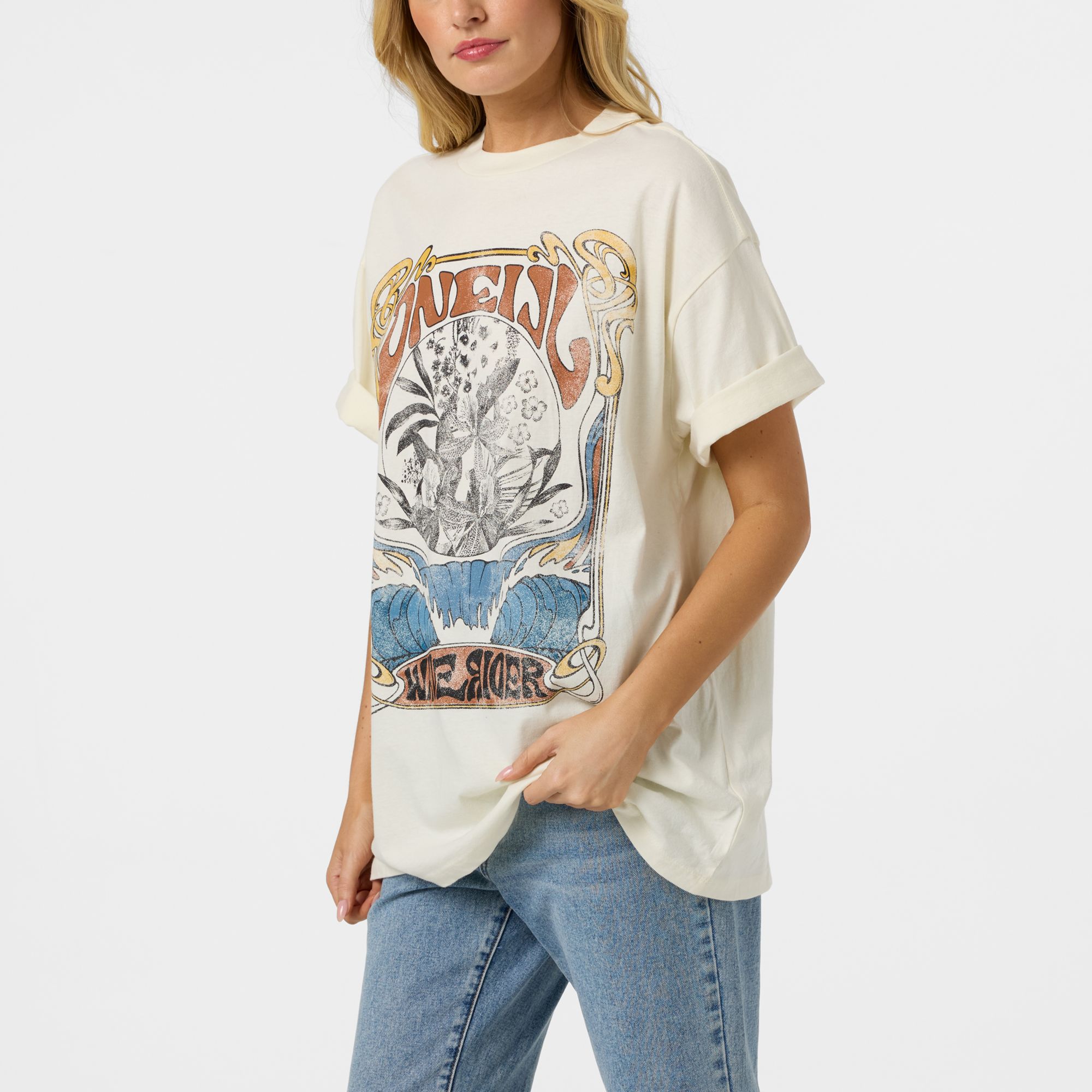 O'Neill Women's Wave Rider Oversized T-Shirt product image