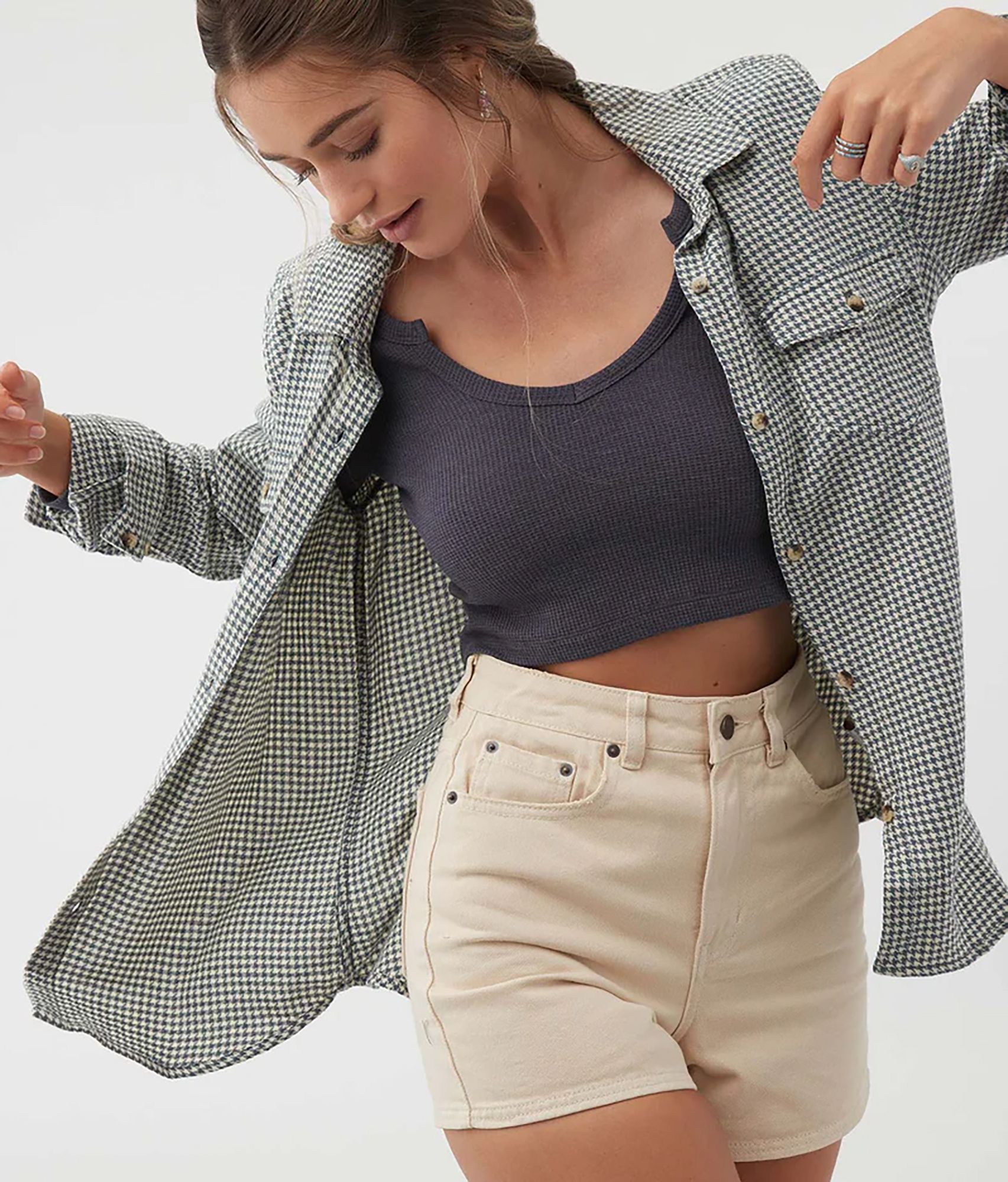 O'Neill Women's Nash Flannel Long Sleeve Top product image