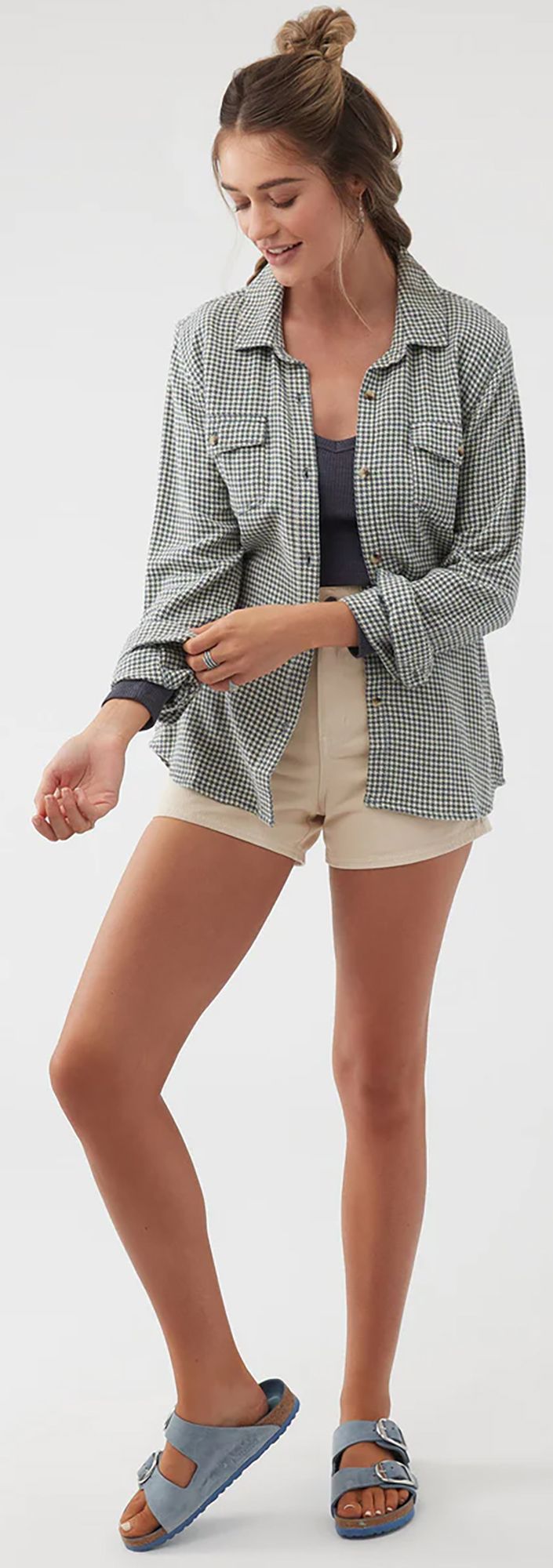 O'Neill Women's Nash Flannel Long Sleeve Top product image