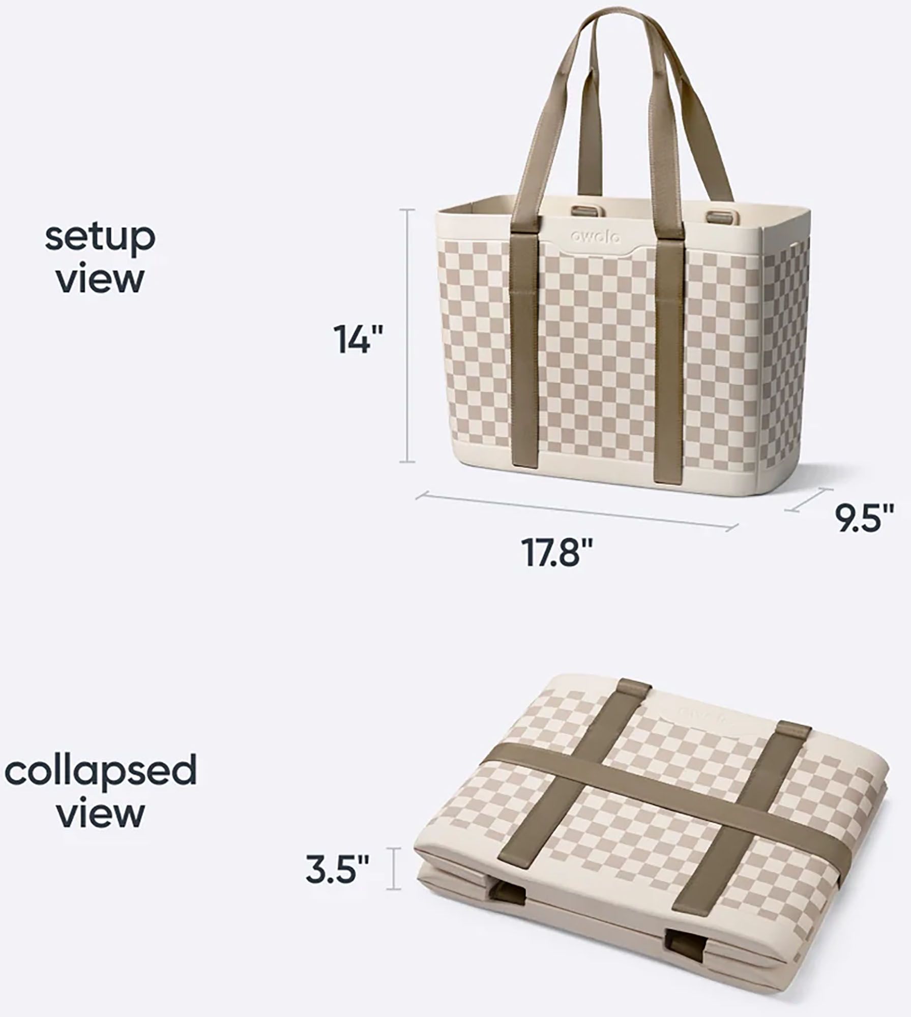Owala Sun-Day Collapsible Tote product image