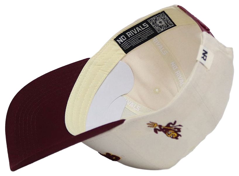 No Rivals Adult Arizona State Sun Devils Maroon Upside-Down Snapback product image