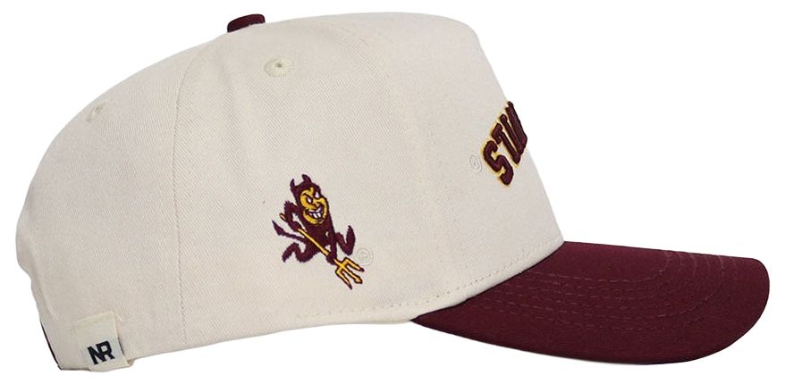 No Rivals Adult Arizona State Sun Devils Maroon Upside-Down Snapback product image