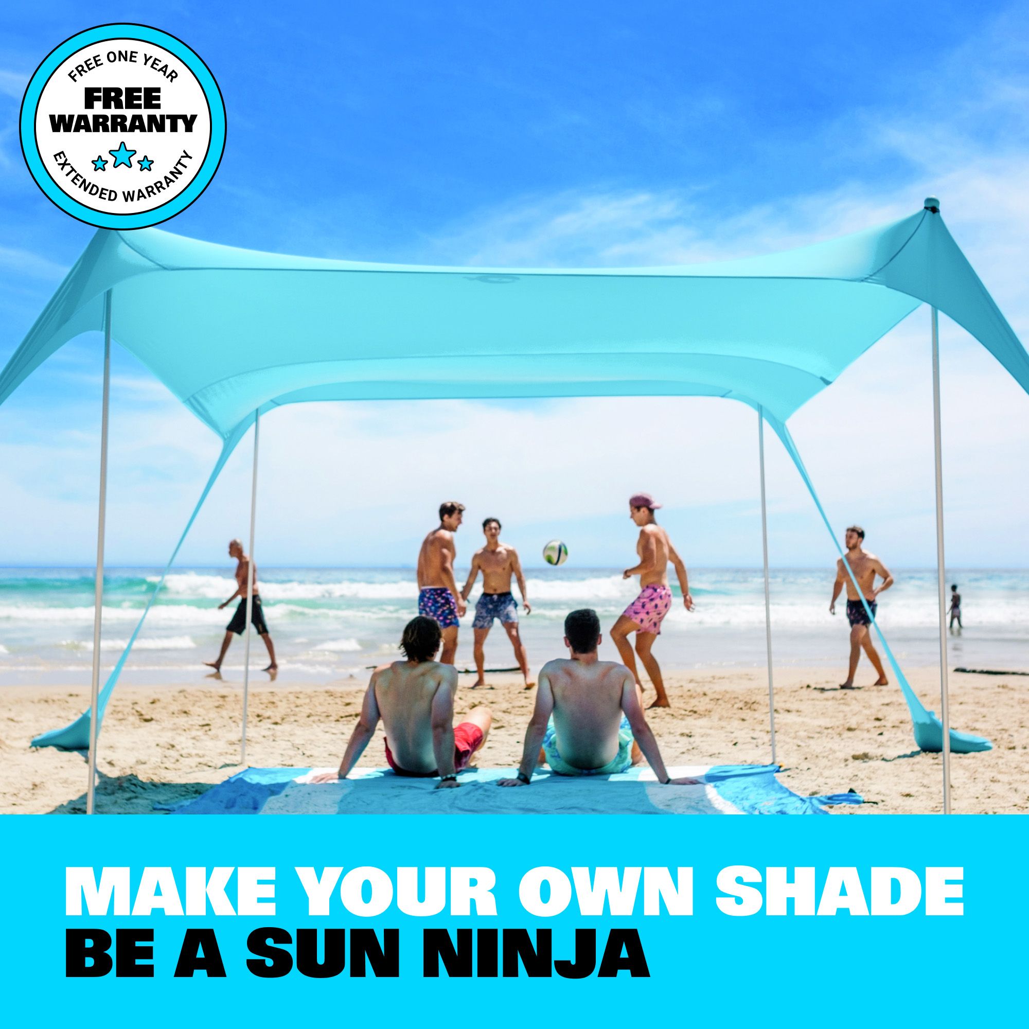Sun Ninja 8-Person Beach Tent product image