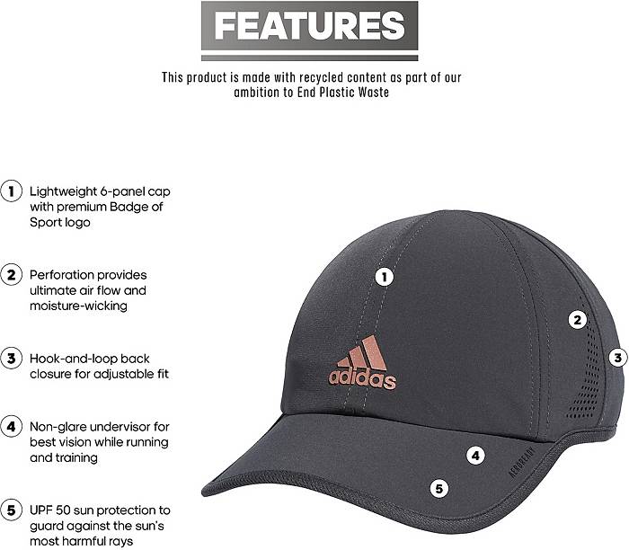 Underskrift Analytiker opkald adidas Women's Superlite 2.0 Hat | Dick's Sporting Goods