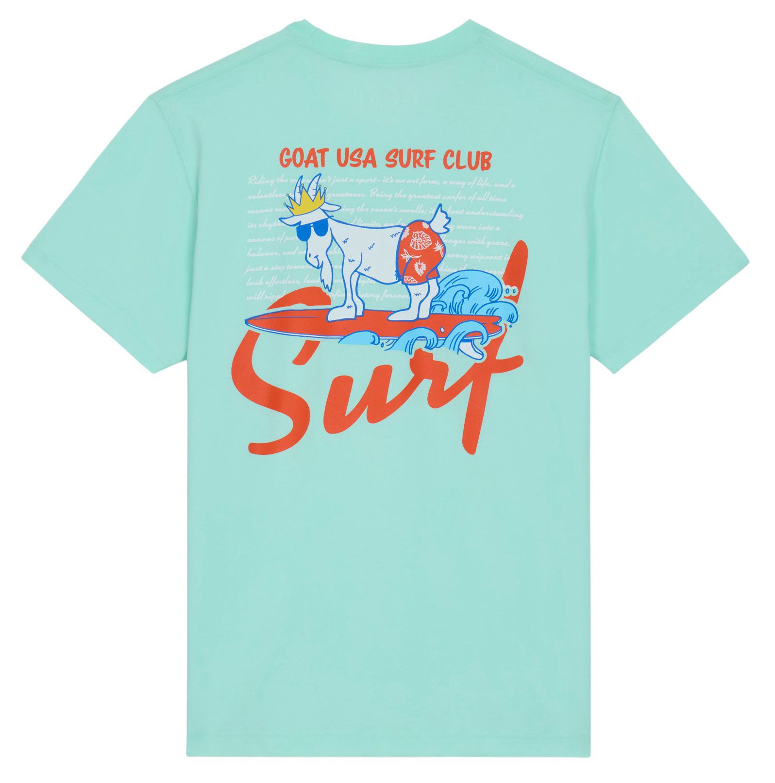 GOAT USA Surf Club T-Shirt - Adult product image