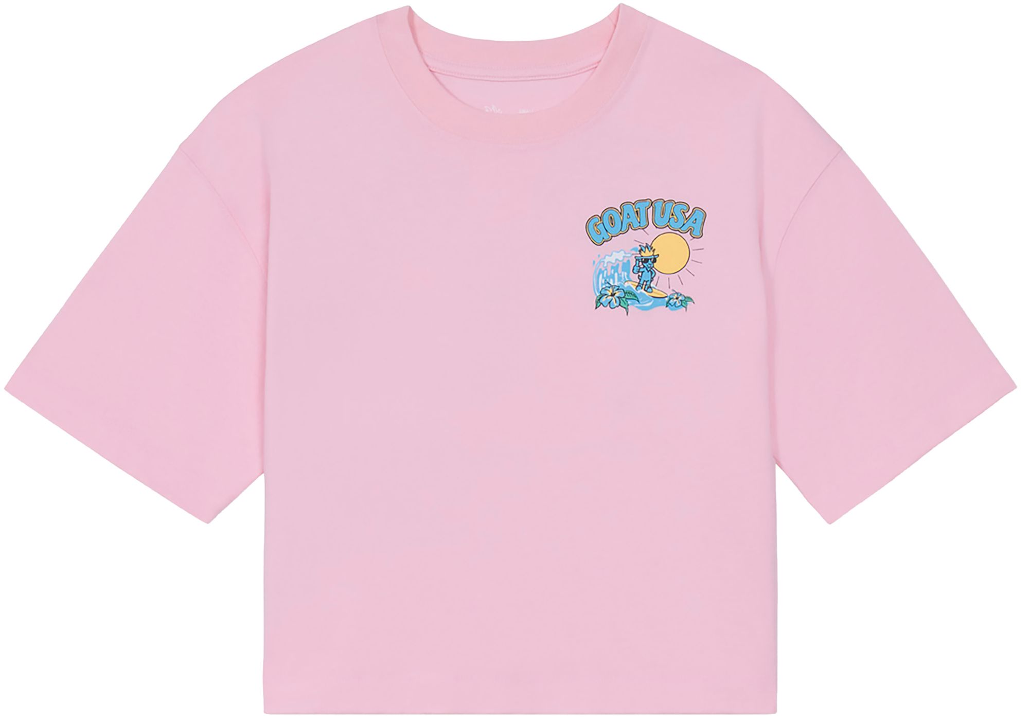 GOAT USA Girls' Surf Crop T-Shirt product image