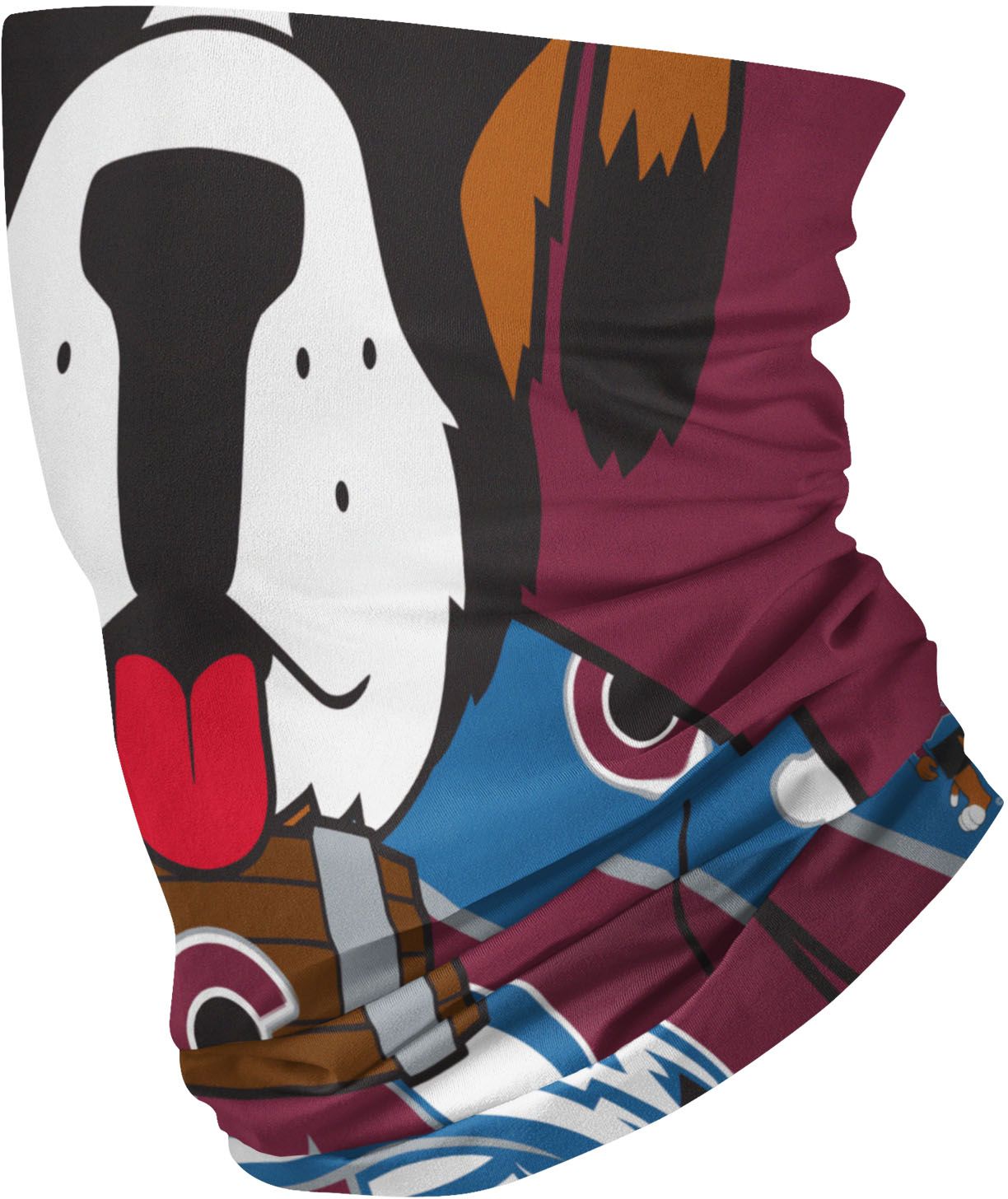 FOCO Youth Colorado Avalanche Mascot Neck Gaiter product image