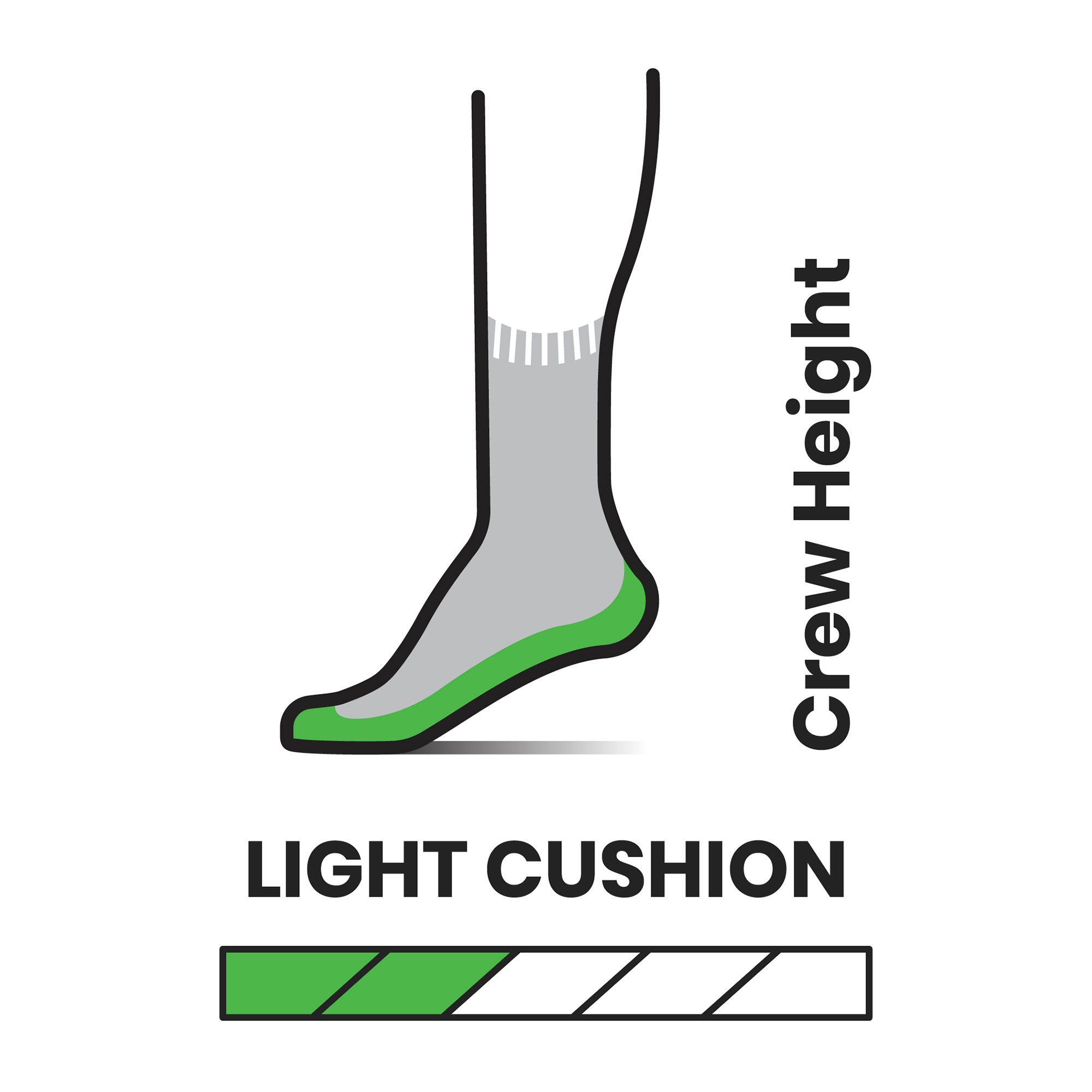 SmartWool Men's Hike Light Cushion Mountain Print Crew Socks product image