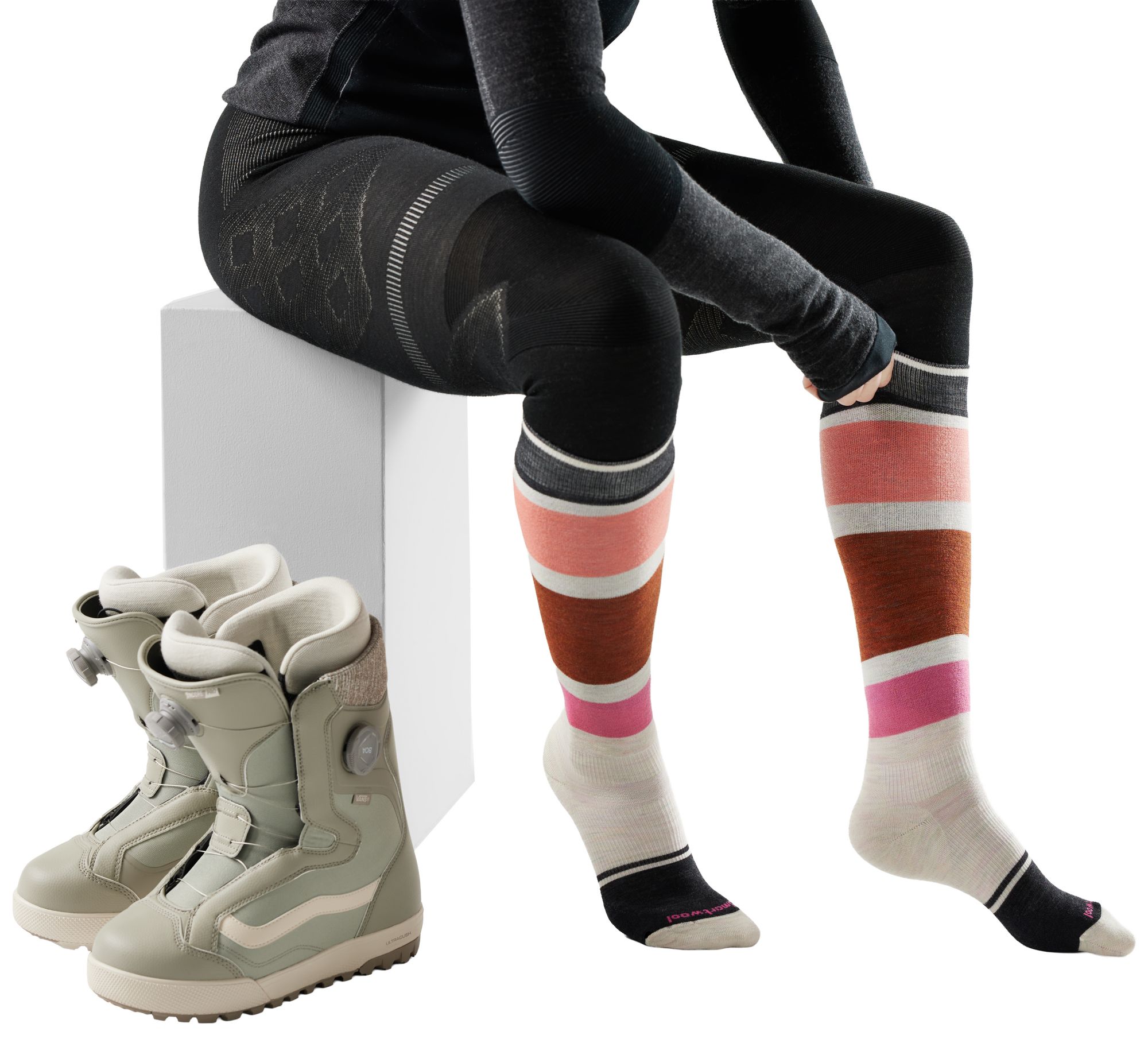 Smartwool Women's Snowboard Targeted Cushion Over The Calf Socks product image
