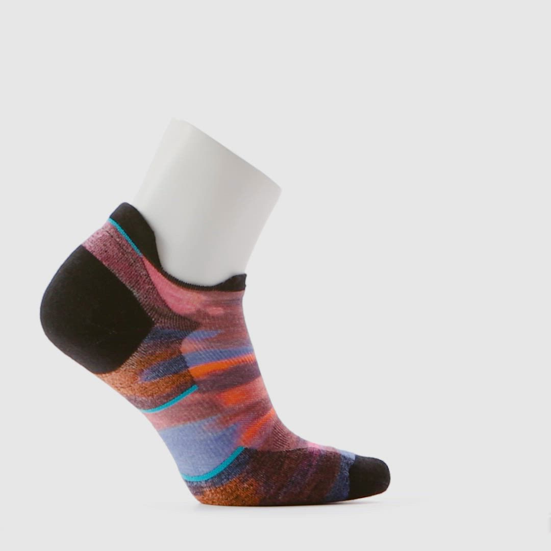 SmartWool Women's Run Targeted Cushion Brushed Print Low Ankle Socks product