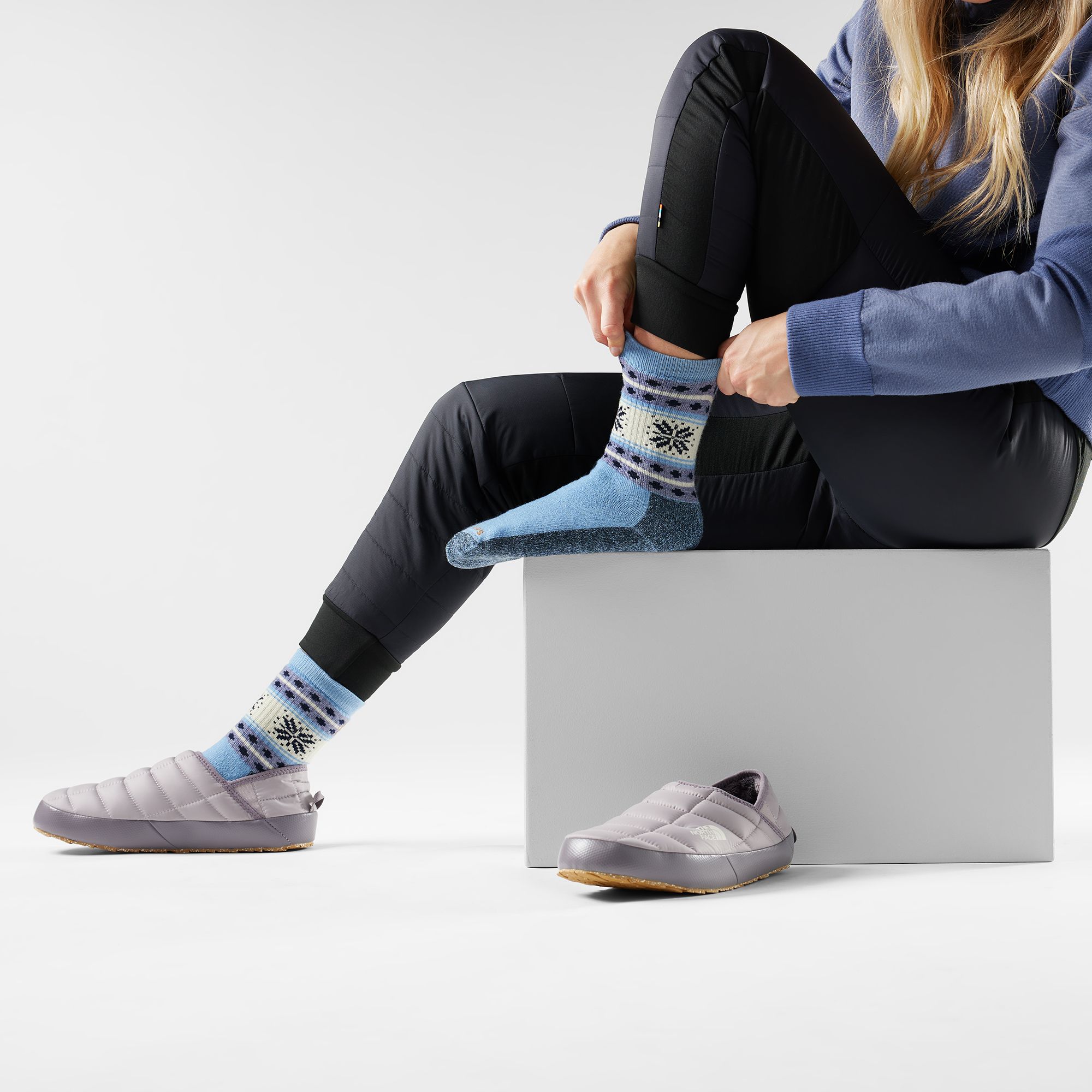 Smartwool Everyday Cozy Snowflake Dream Crew Socks product image