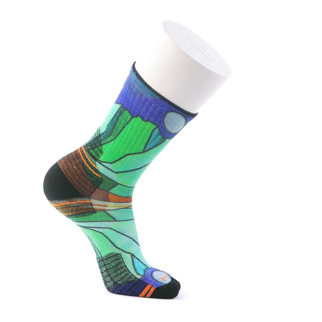 SmartWool Adult Hike Targeted Cushioning Print Crew Socks product