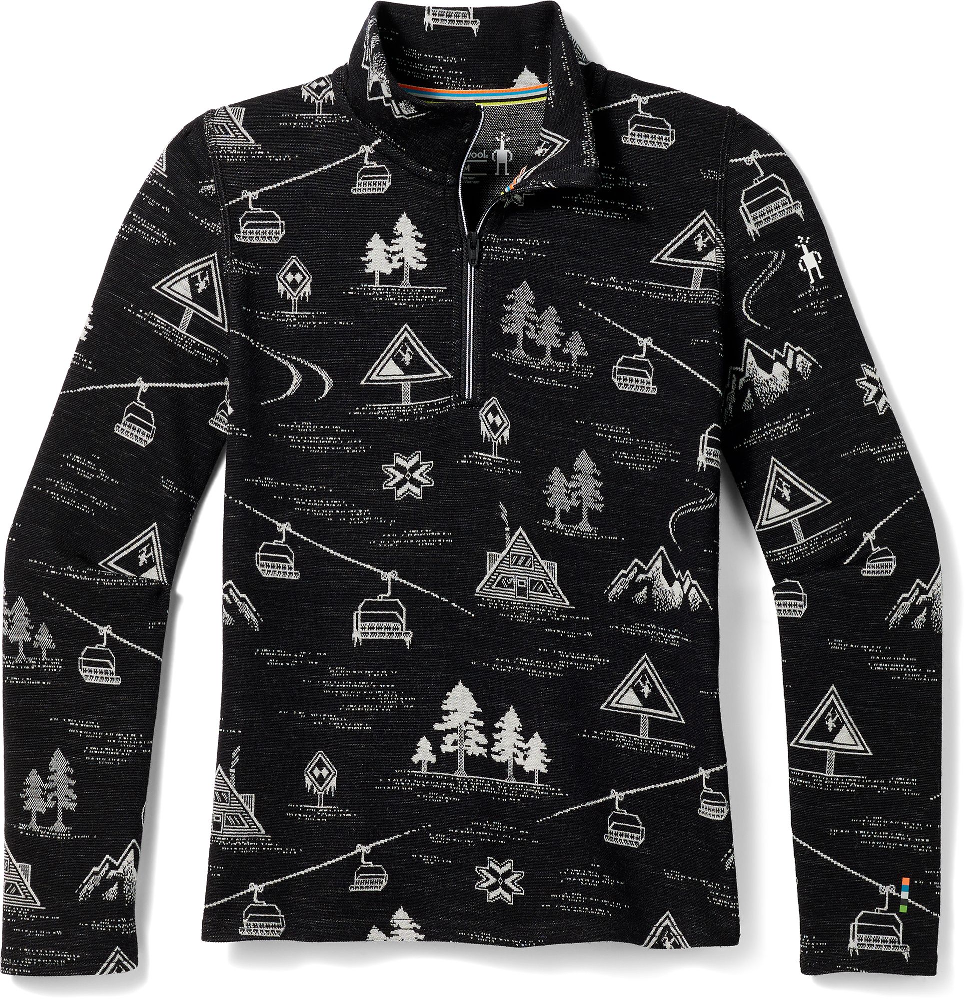 Smartwool Youth Classic Thermal Merino Base Layer 1/4 Zip Boxed product image