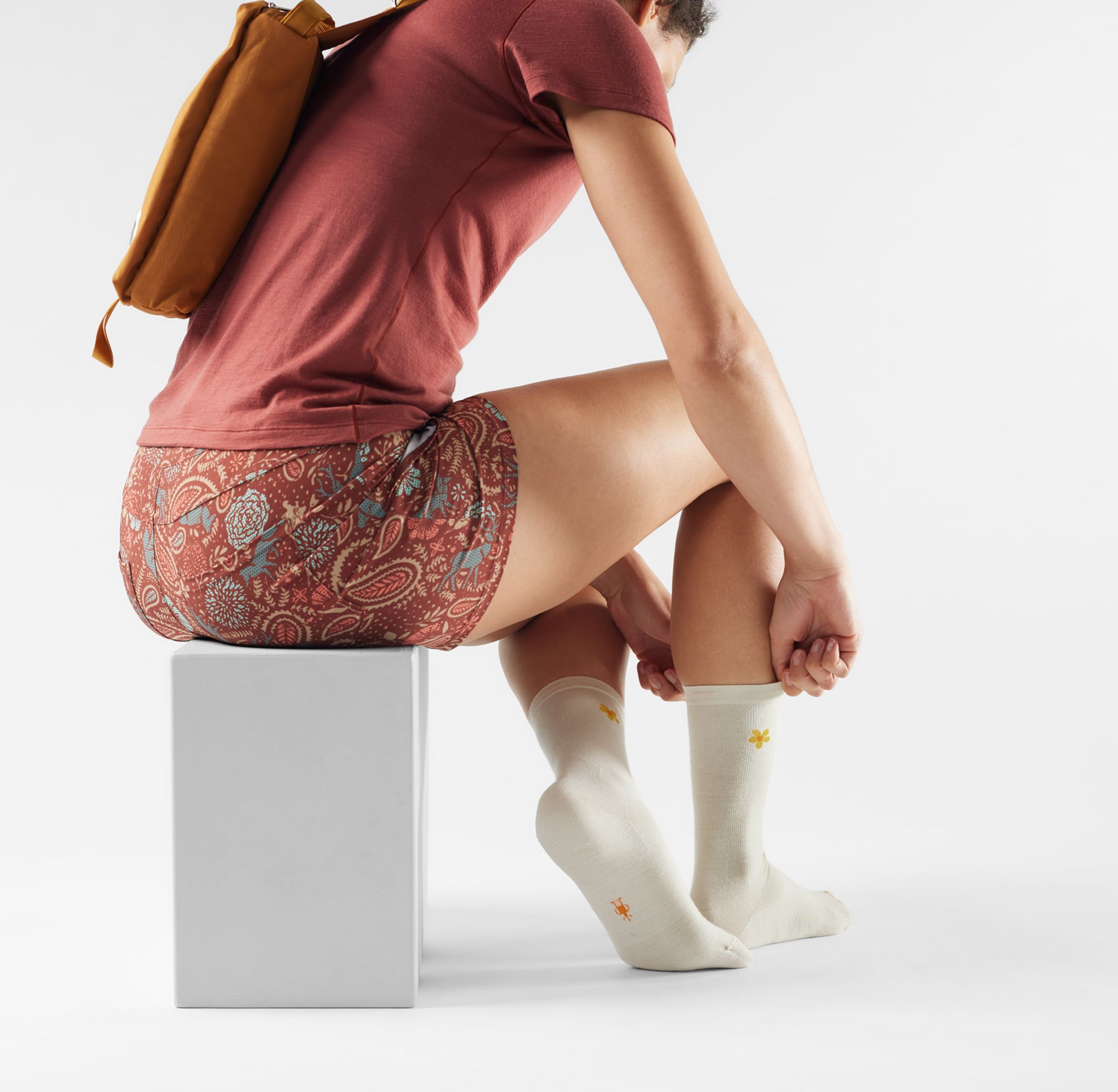 SmartWool Women's Everyday Groovy Bloom Crew Socks product image