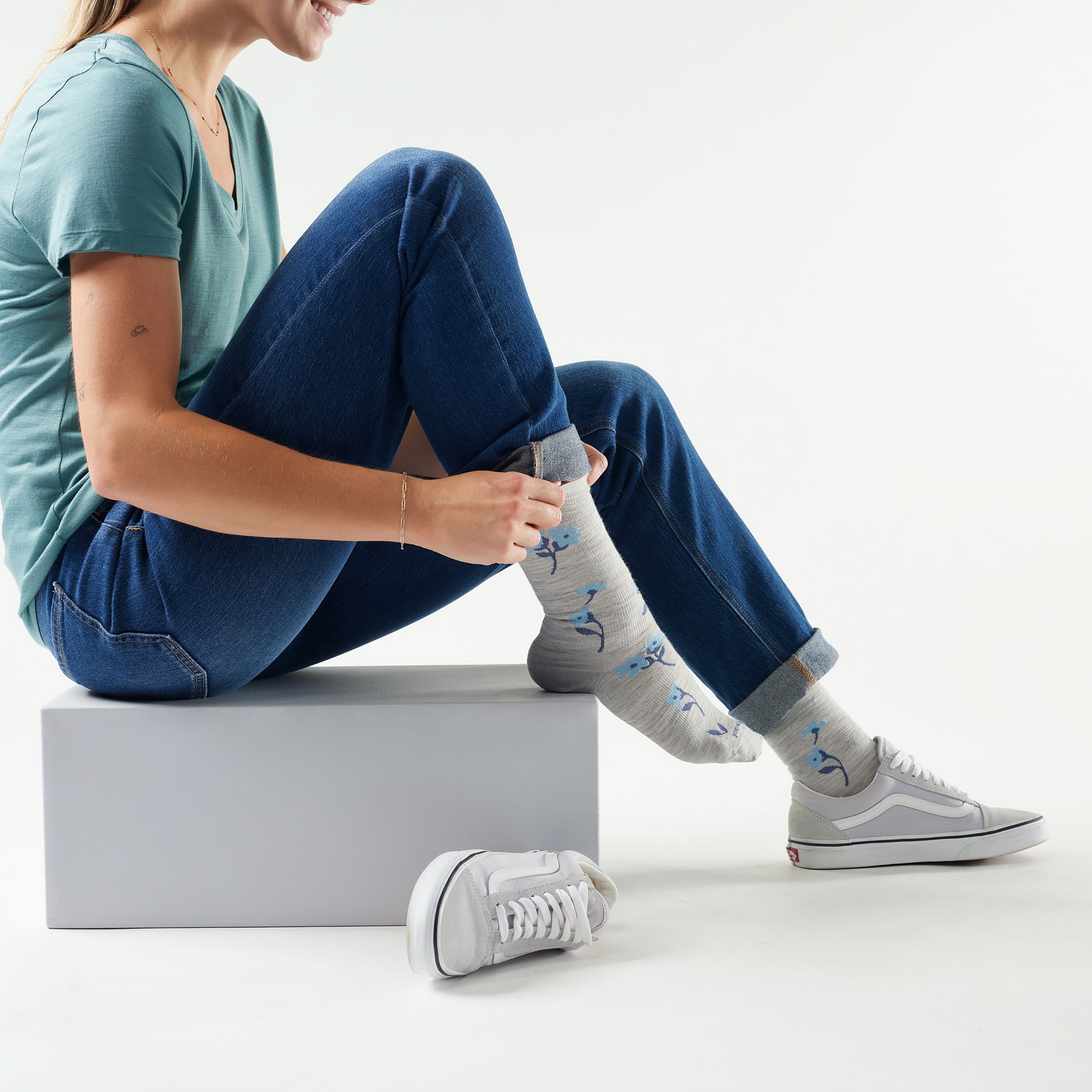 SmartWool Women's Everyday Garden Gala Crew Socks product image