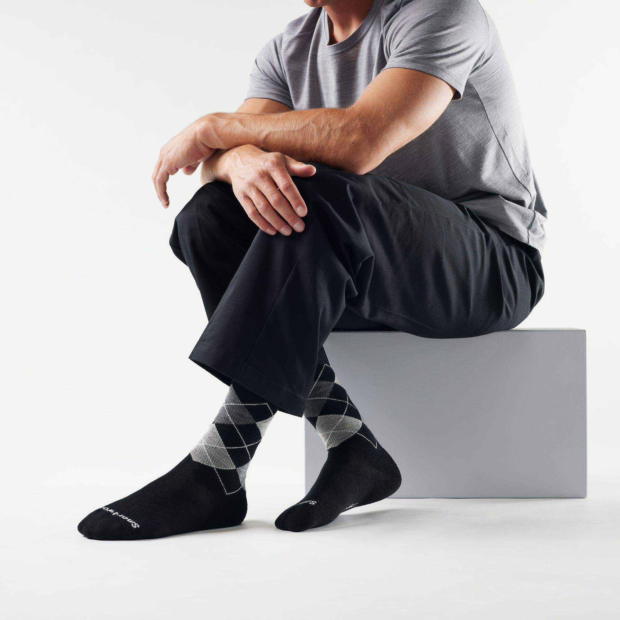 Smartwool Everyday Diamond Jim Argyle Crew Socks product image