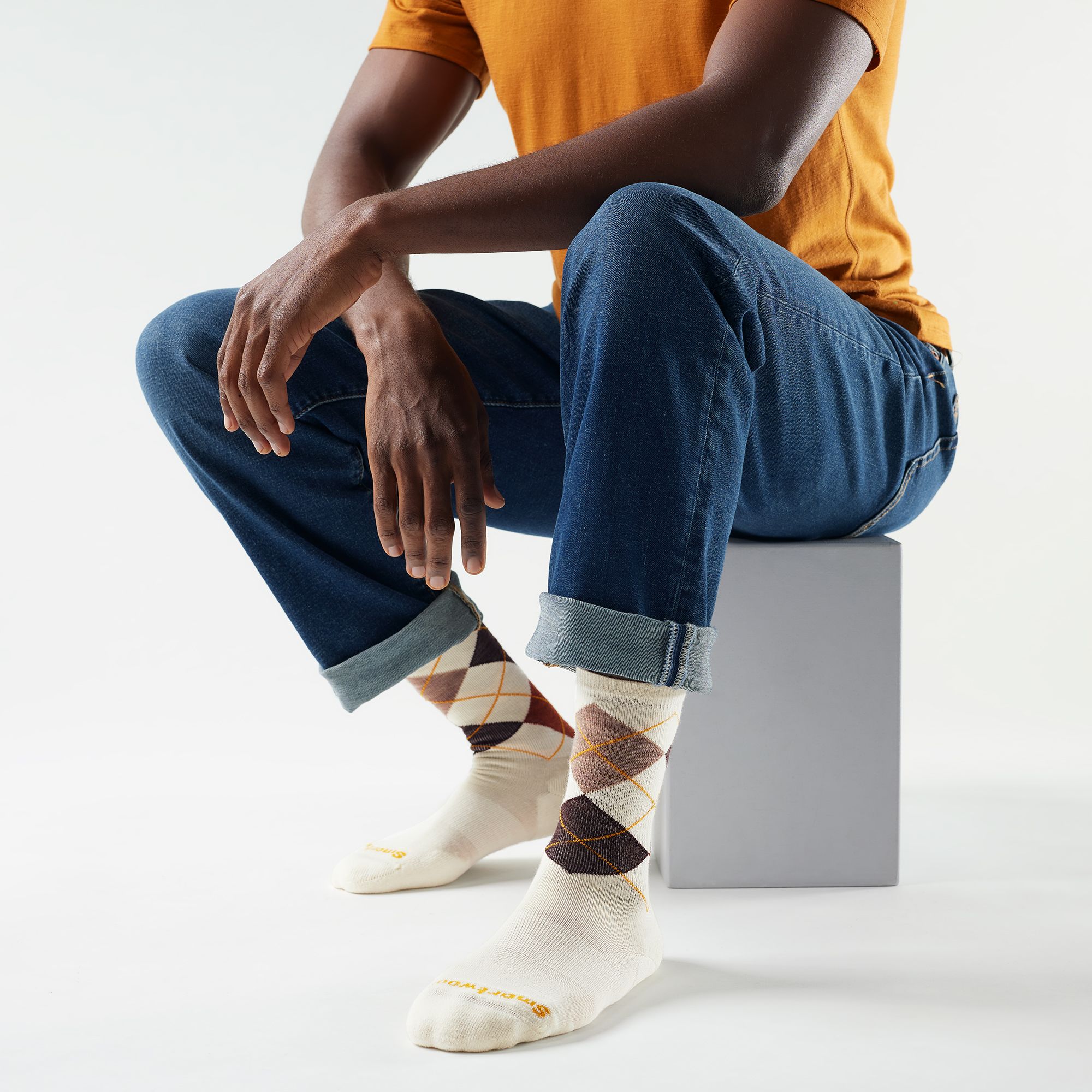 Smartwool Everyday Diamond Jim Argyle Crew Socks product image