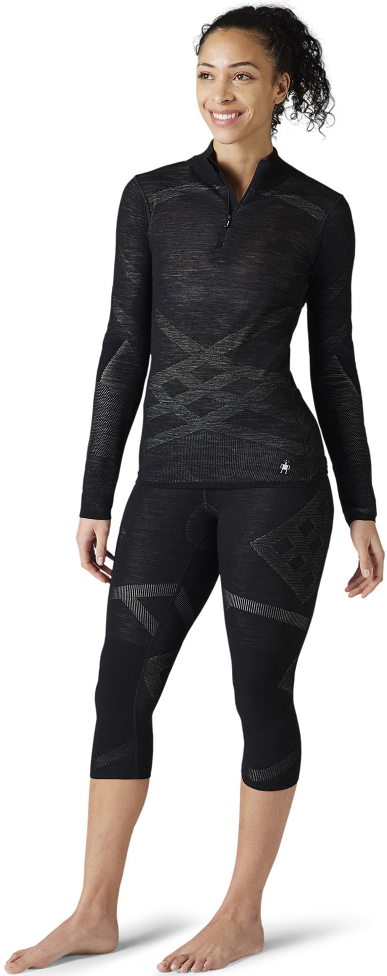 Smartwool Women's Intraknit Thermal Merino Baselayer ¼ Zip Baselayer Top product image