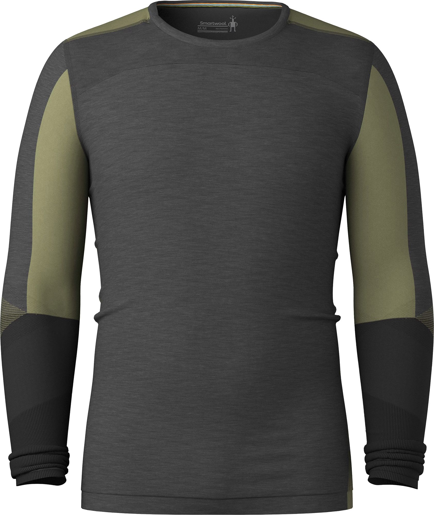 Smartwool Men's Intraknit Thermal Merino Base Layer Colorblock Crew Neck T-Shirt product image