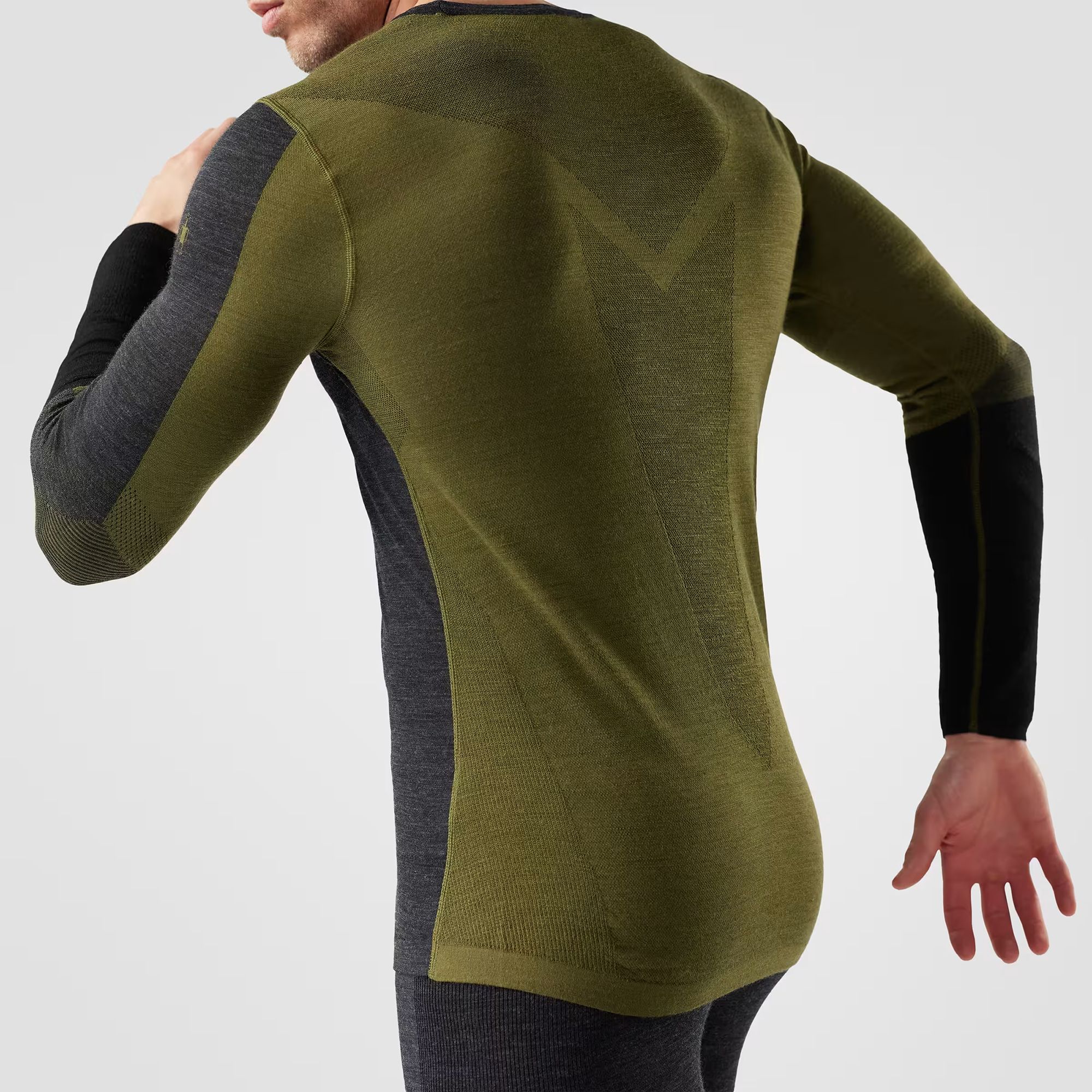 Smartwool Men's Intraknit Thermal Merino Base Layer Colorblock Crew Neck T-Shirt product image