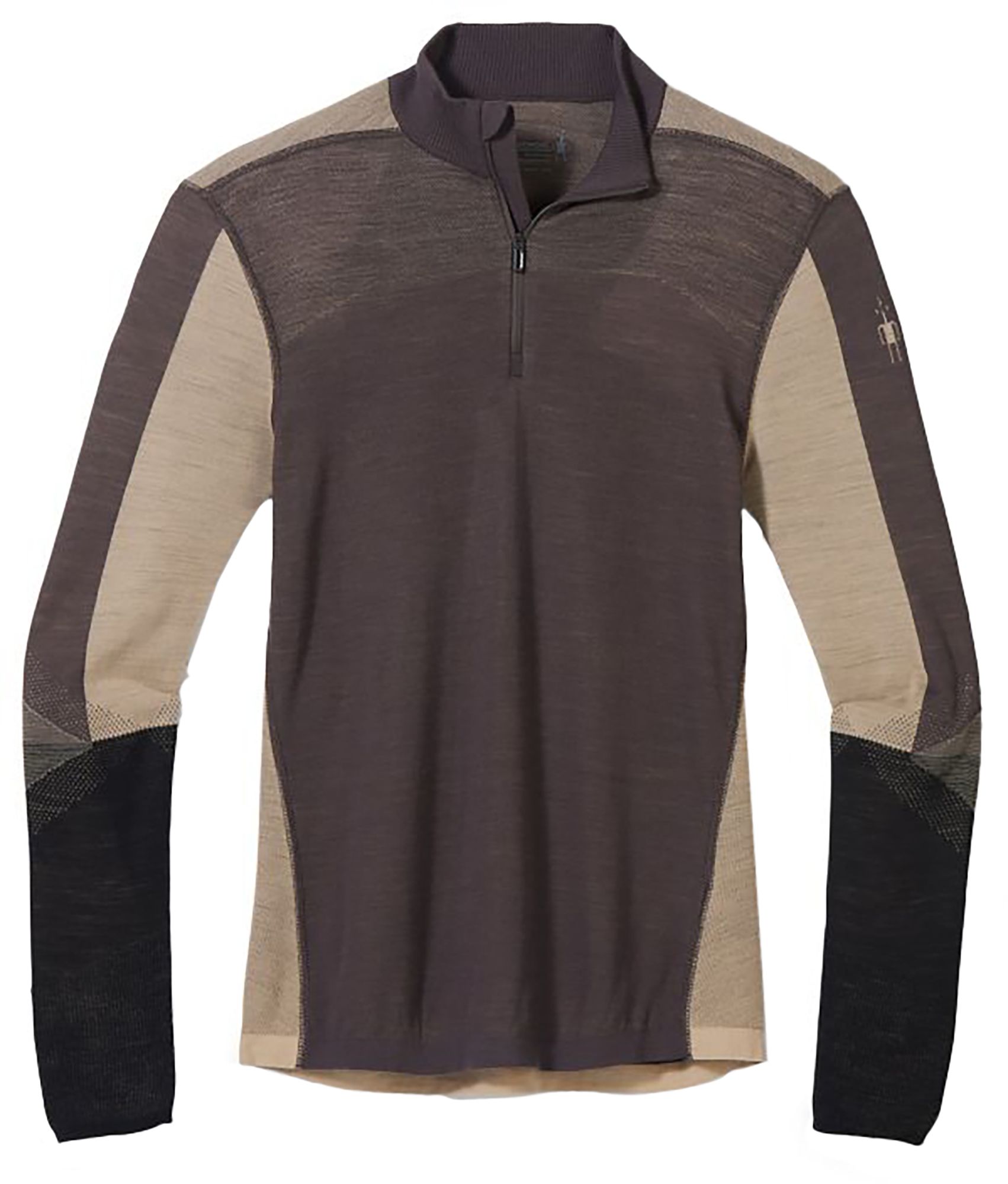 Smartwool Men's Intraknit Thermal Merino Base Layer Colorblock Quarter-Zip Shirt product image