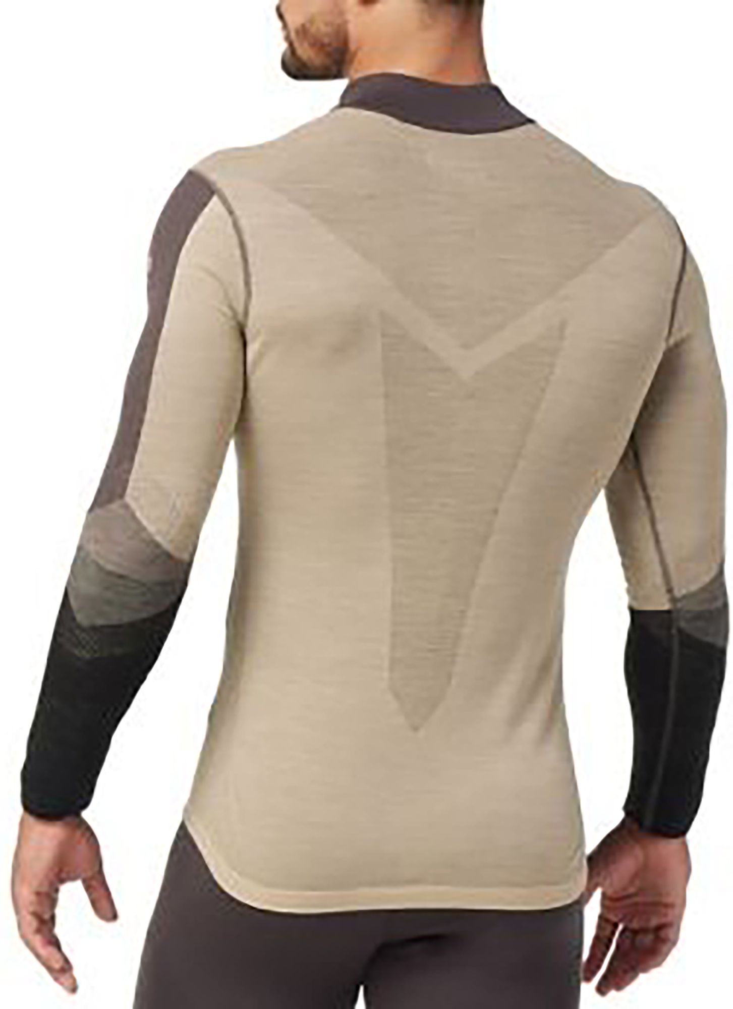 Smartwool Men's Intraknit Thermal Merino Base Layer Colorblock Quarter-Zip Shirt product image