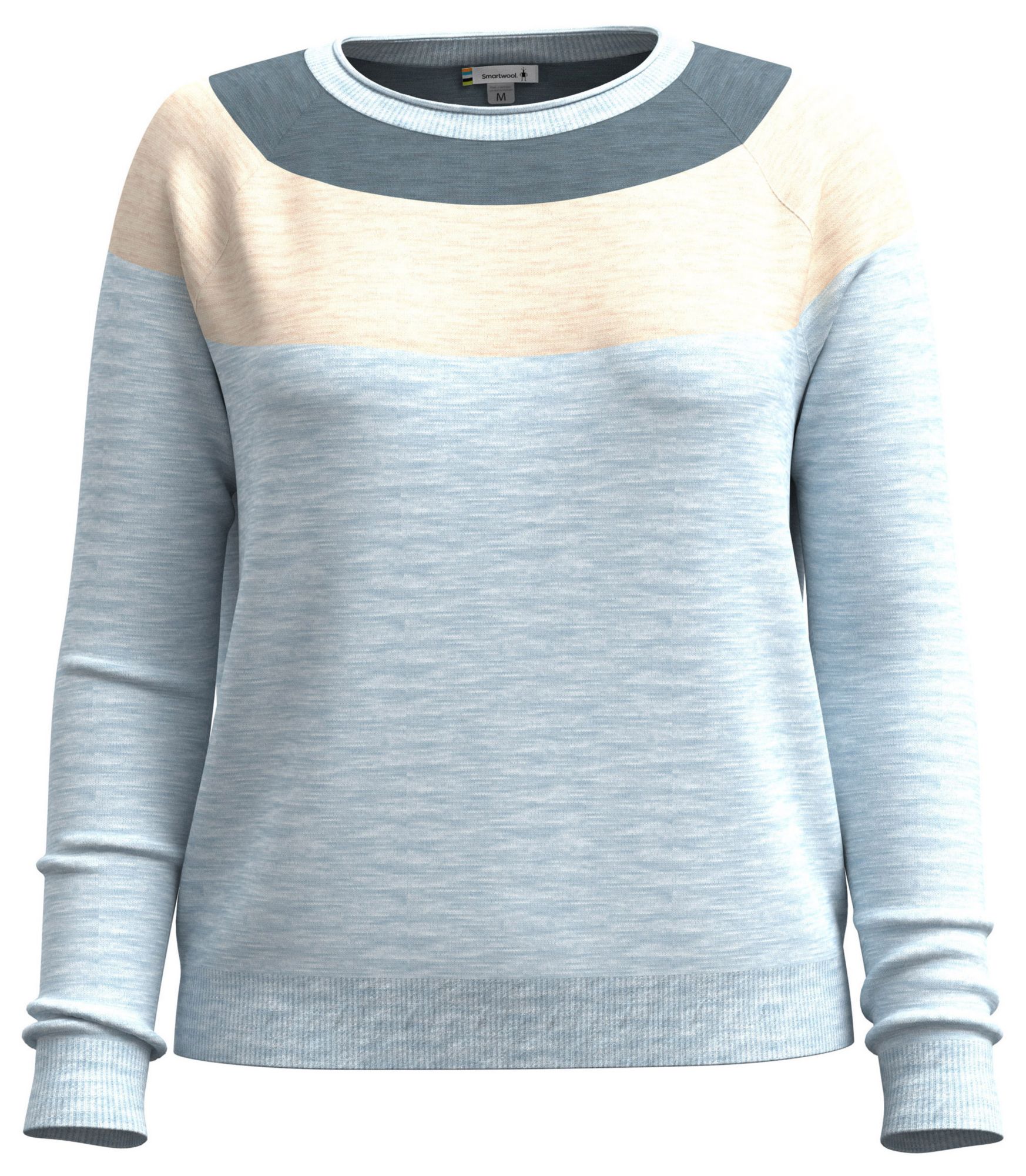 Smartwool Women's Edgewood Colorblock Crewneck Sweater product image
