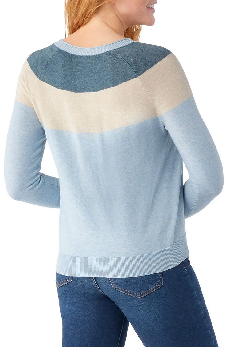 Smartwool Women's Edgewood Colorblock Crewneck Sweater product image